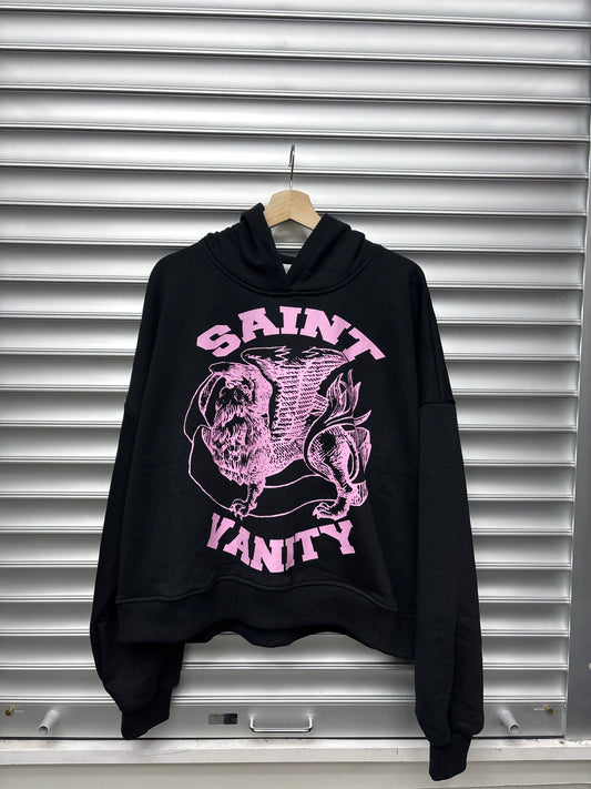 Saint Vanity Pink Hoodie - M