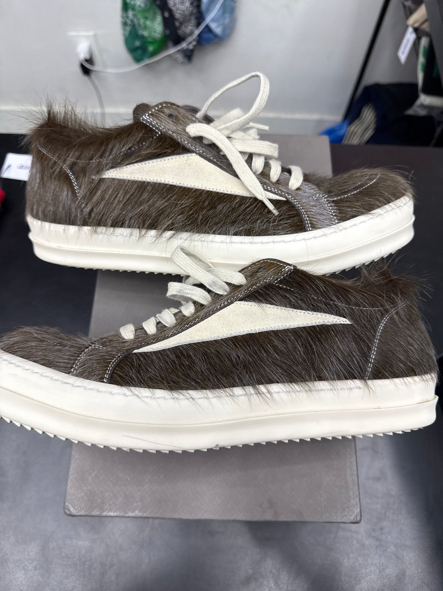 Rick Owen Vintage Indigo Fur (U) - 43(10)