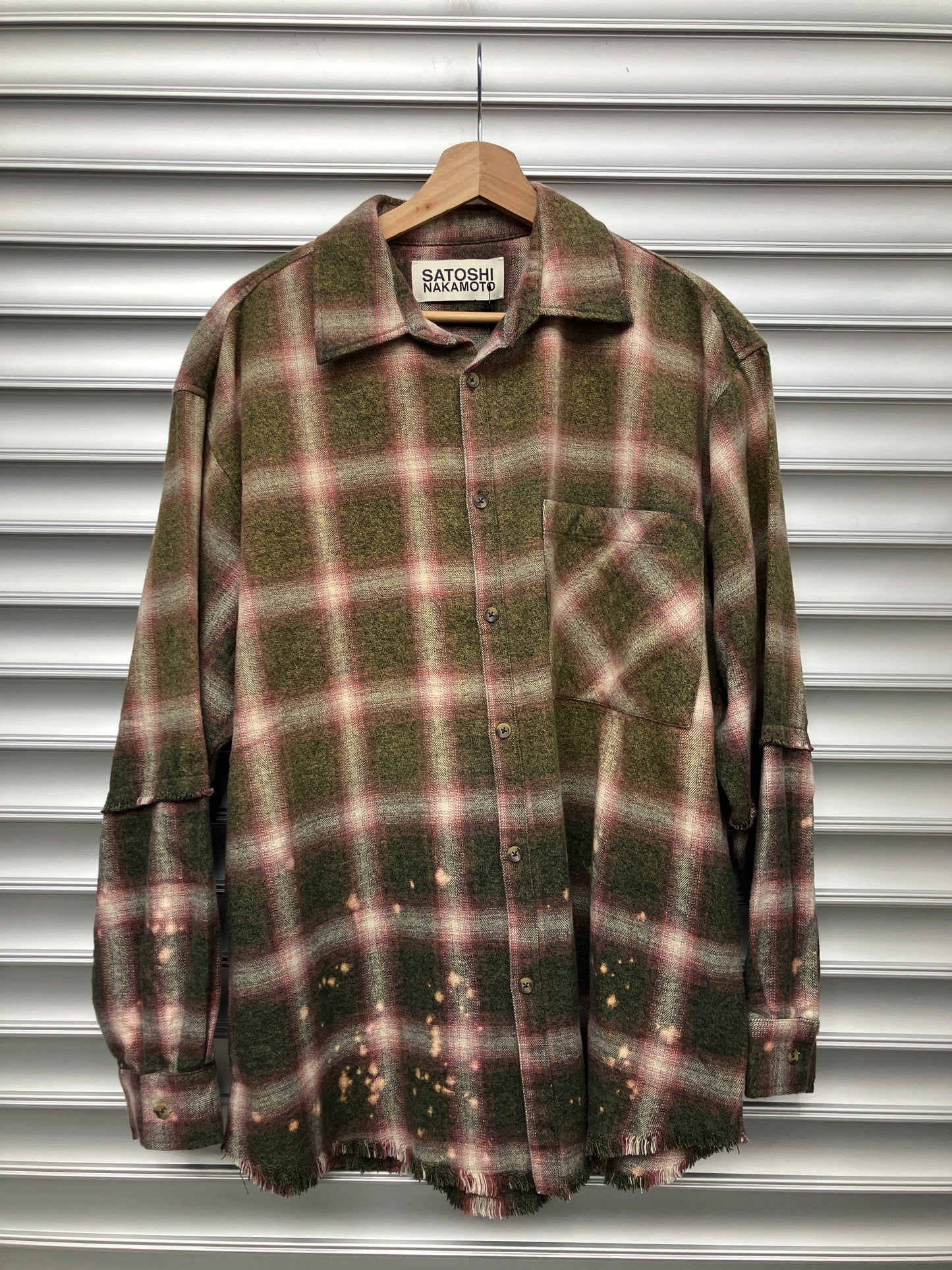 Satoshi Nakamoto Plaid Thermal - M*