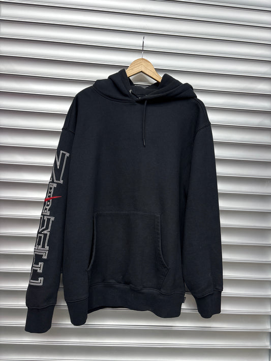 Supreme Nike Black Hoodie - M