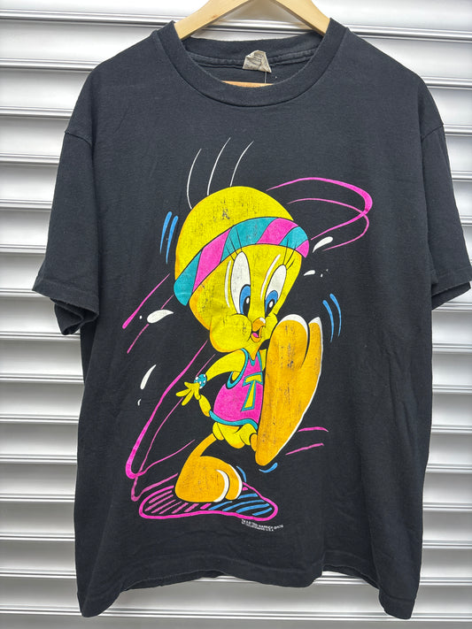 Vintage Tweety Workout Tee - XL