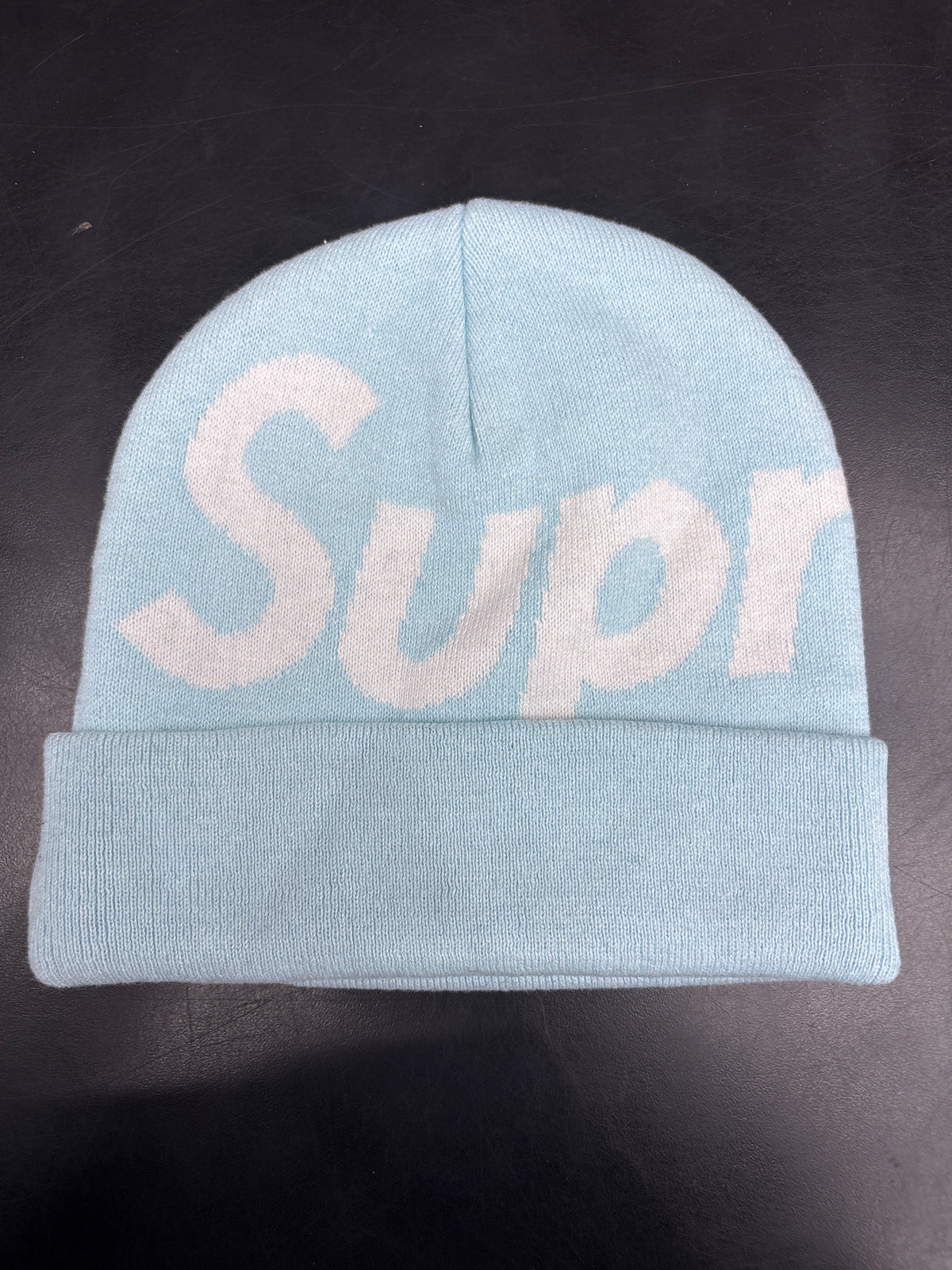 Supreme Icy Blue Beanie**