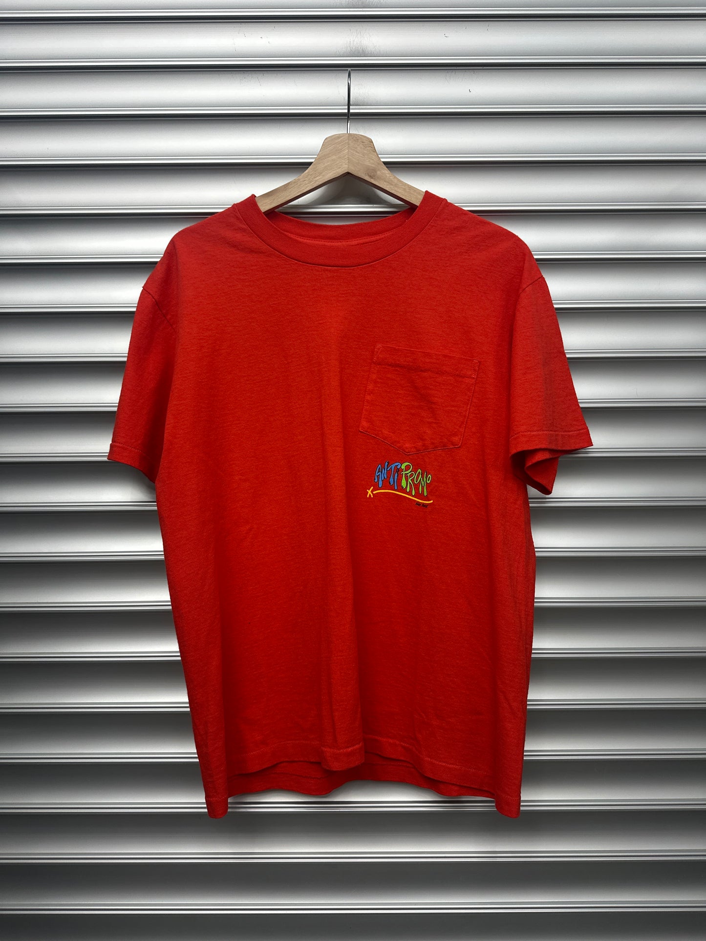 Red Anti Promo Tee - S