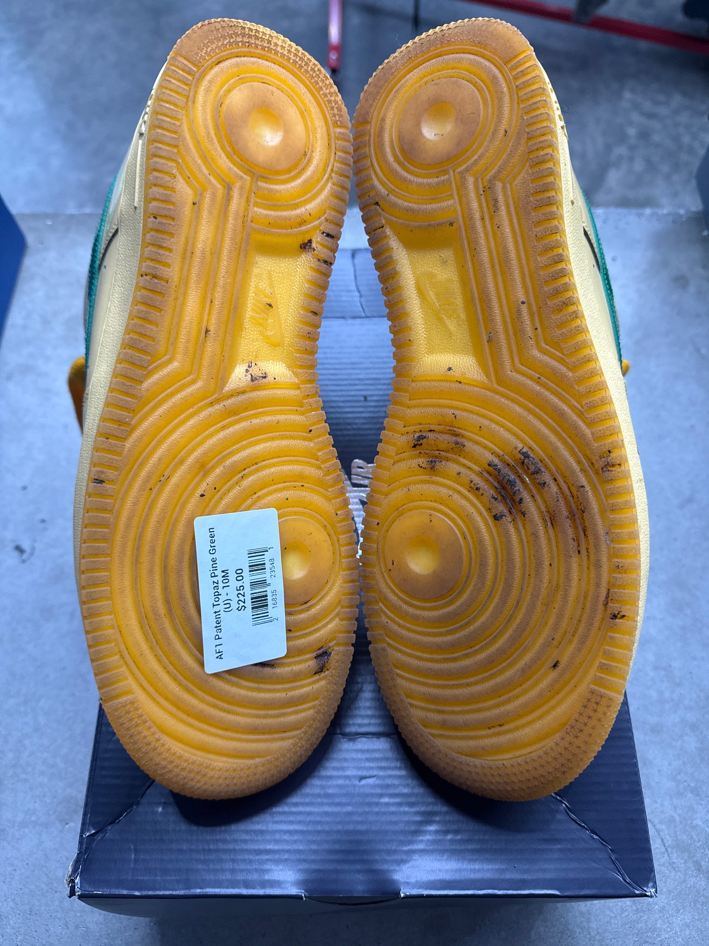 AF1 Patent Topaz Pine Green (U) - 10M