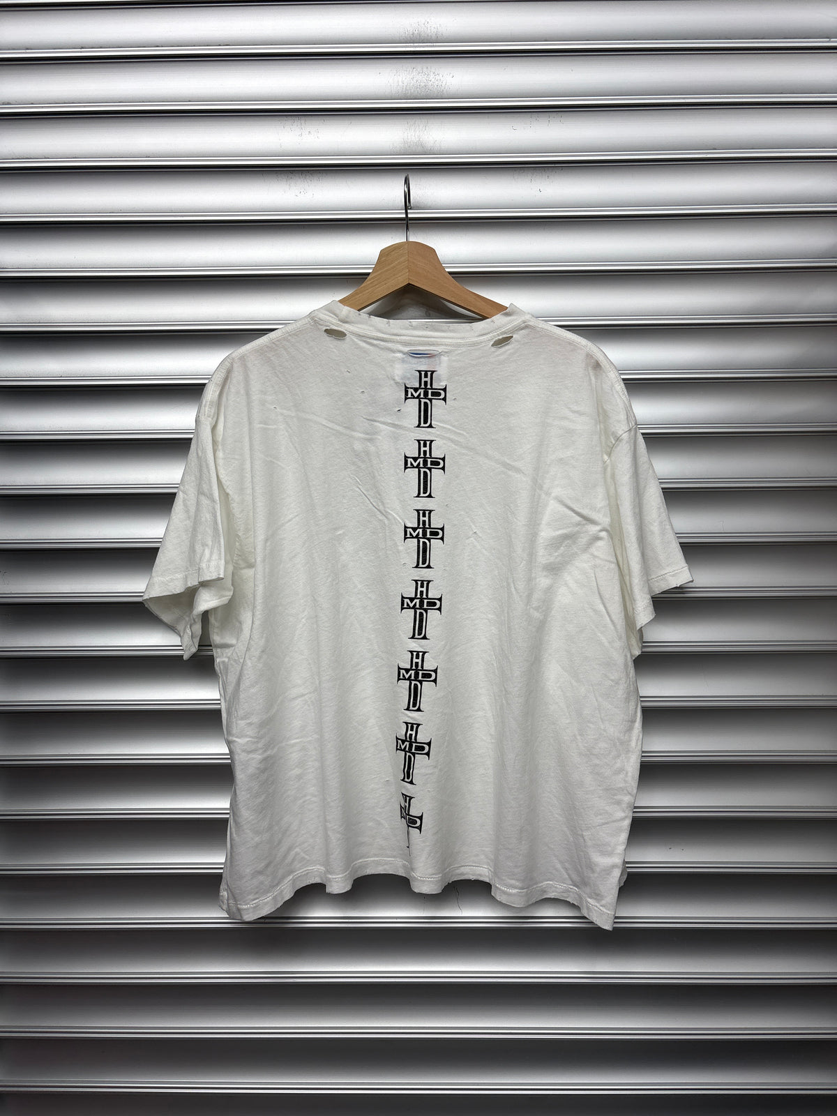 HMDD White Spine Tee - S**