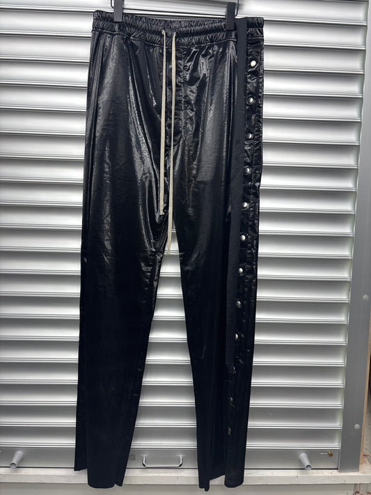 Rick Owens Shiny Pusher Pants - L