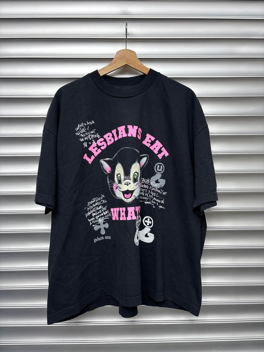 Greedy Plus Lesbians Tee - XL