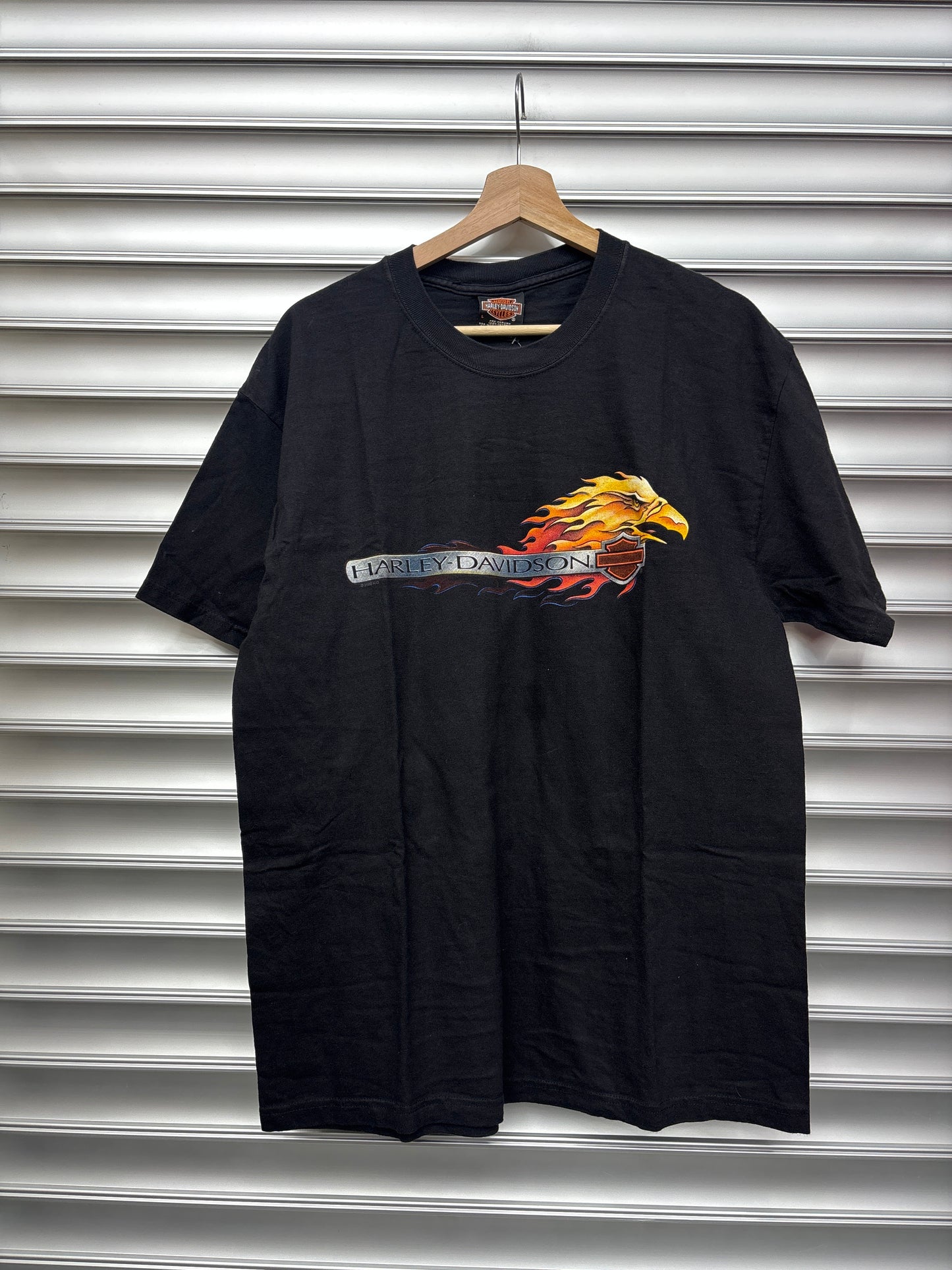 Vintage Harley Flame Tee - L