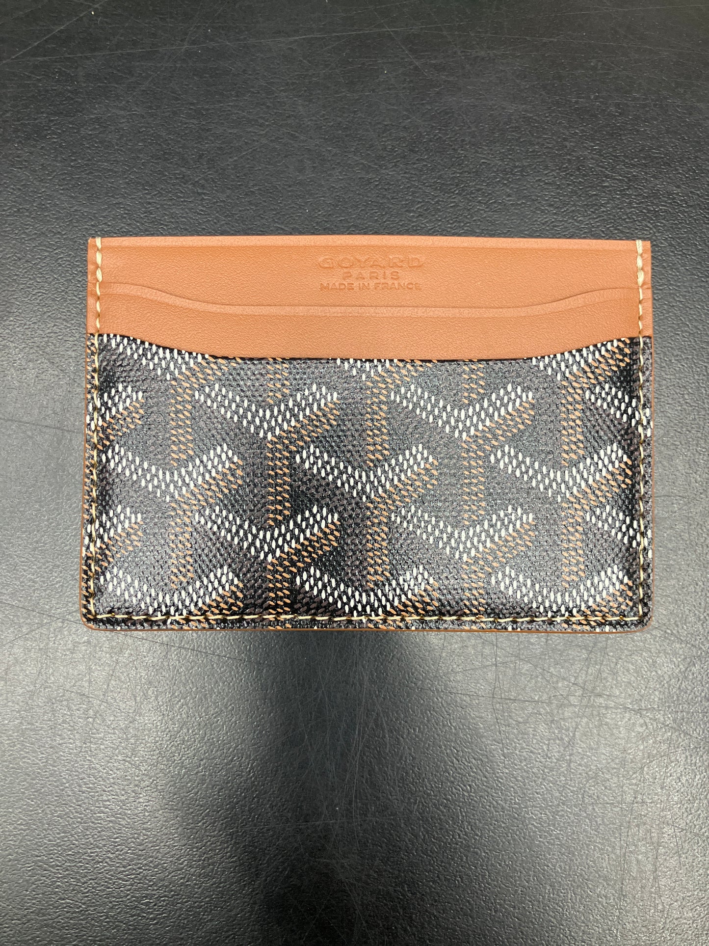 Goyard Brown Card Holder