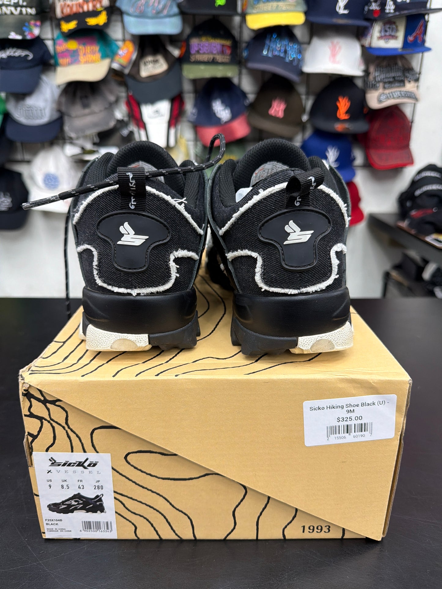Sicko Hiking Shoe Black (U) - 9M
