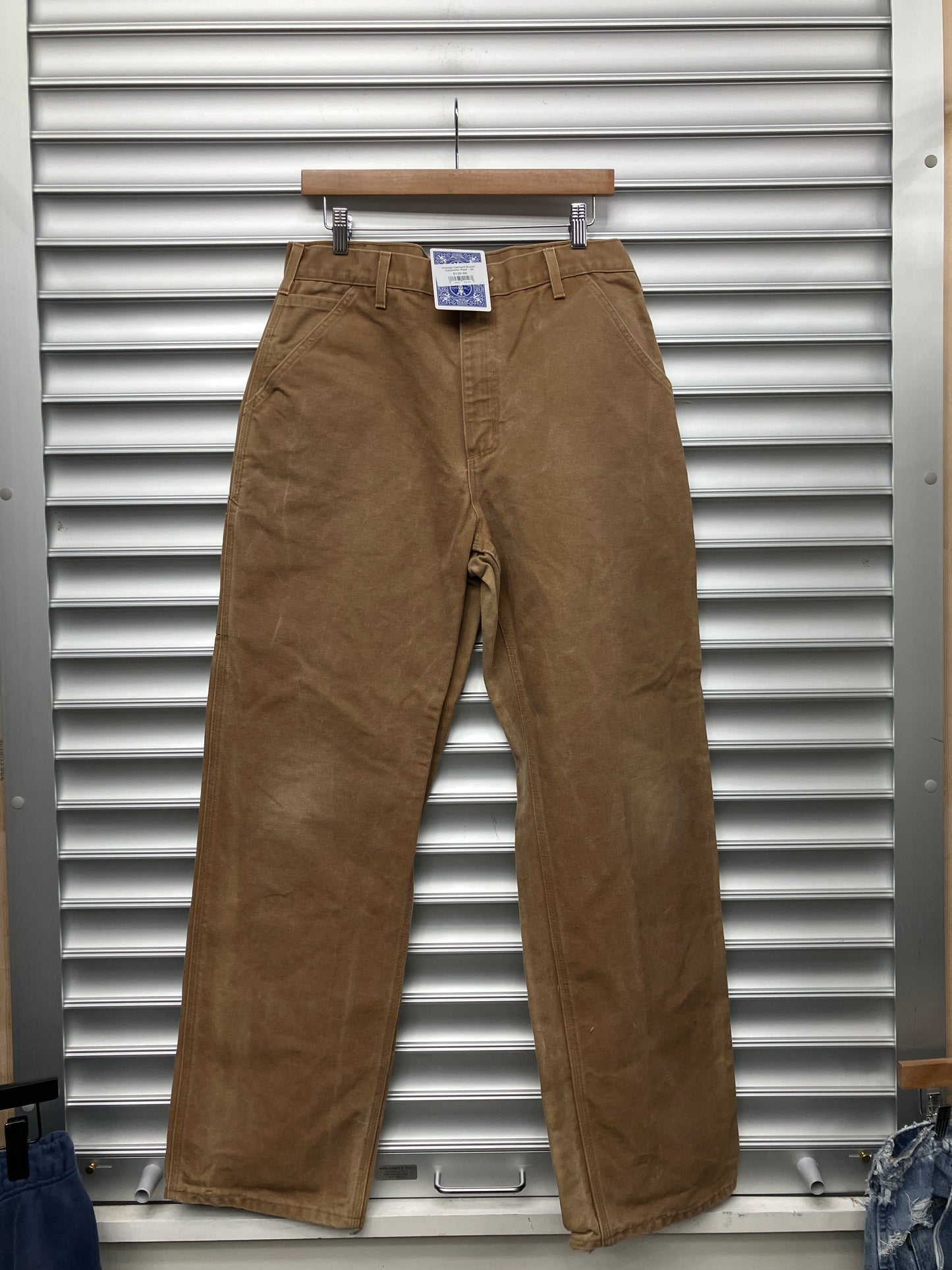 Vintage Carhartt Brown Carpenter Pant - 34