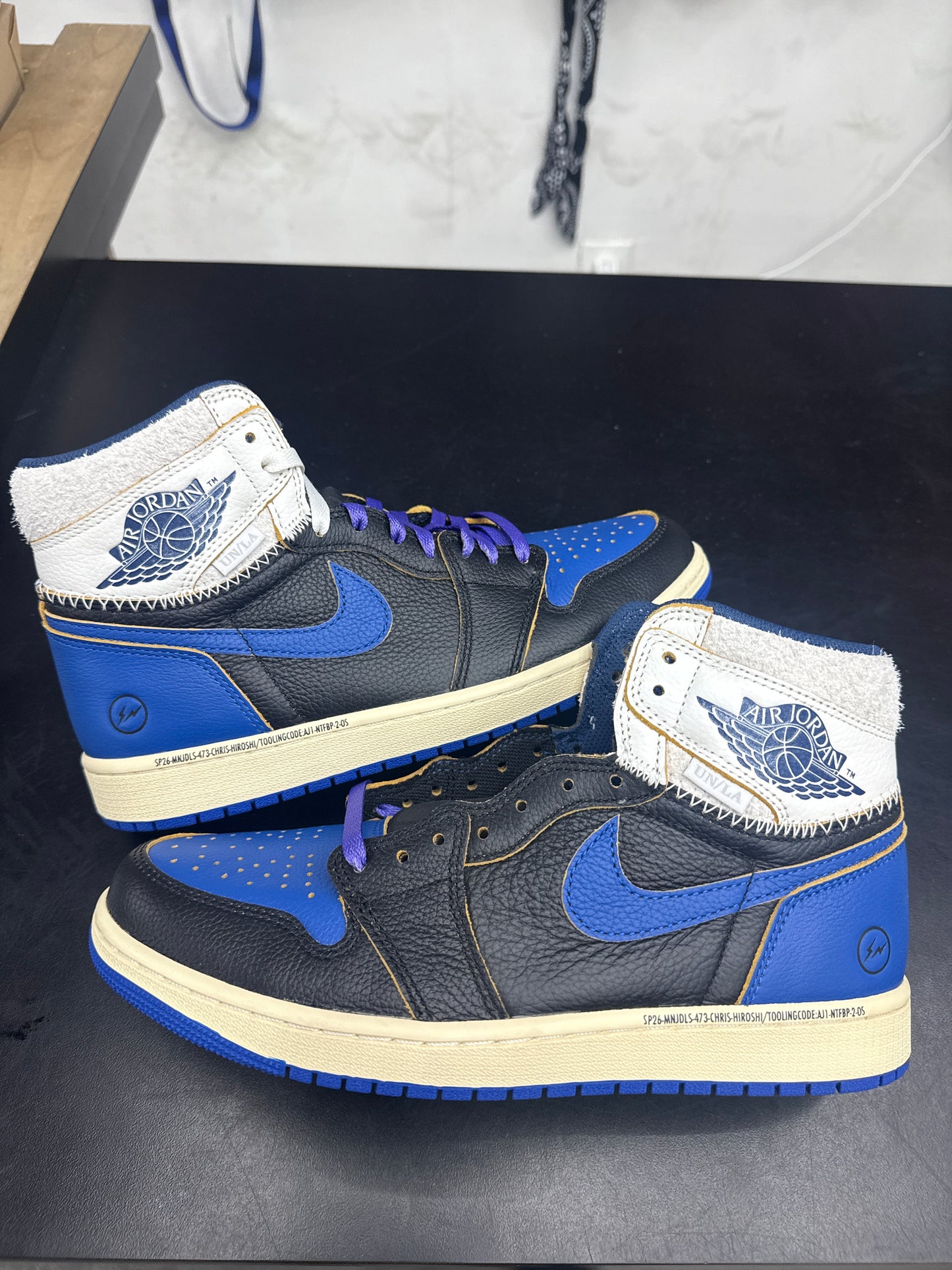 AJ1 Fragment Union LA Sport Royal - 9M (NB)