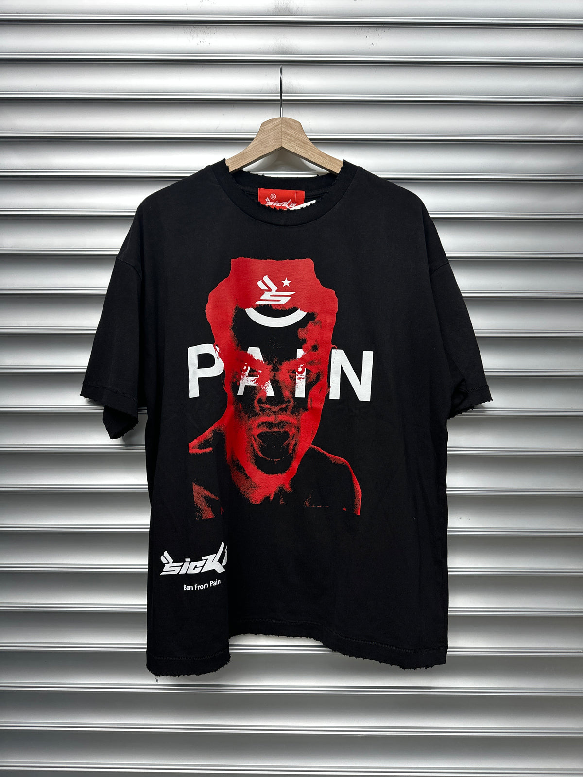 424 Sicko Black Pain Tee - L**