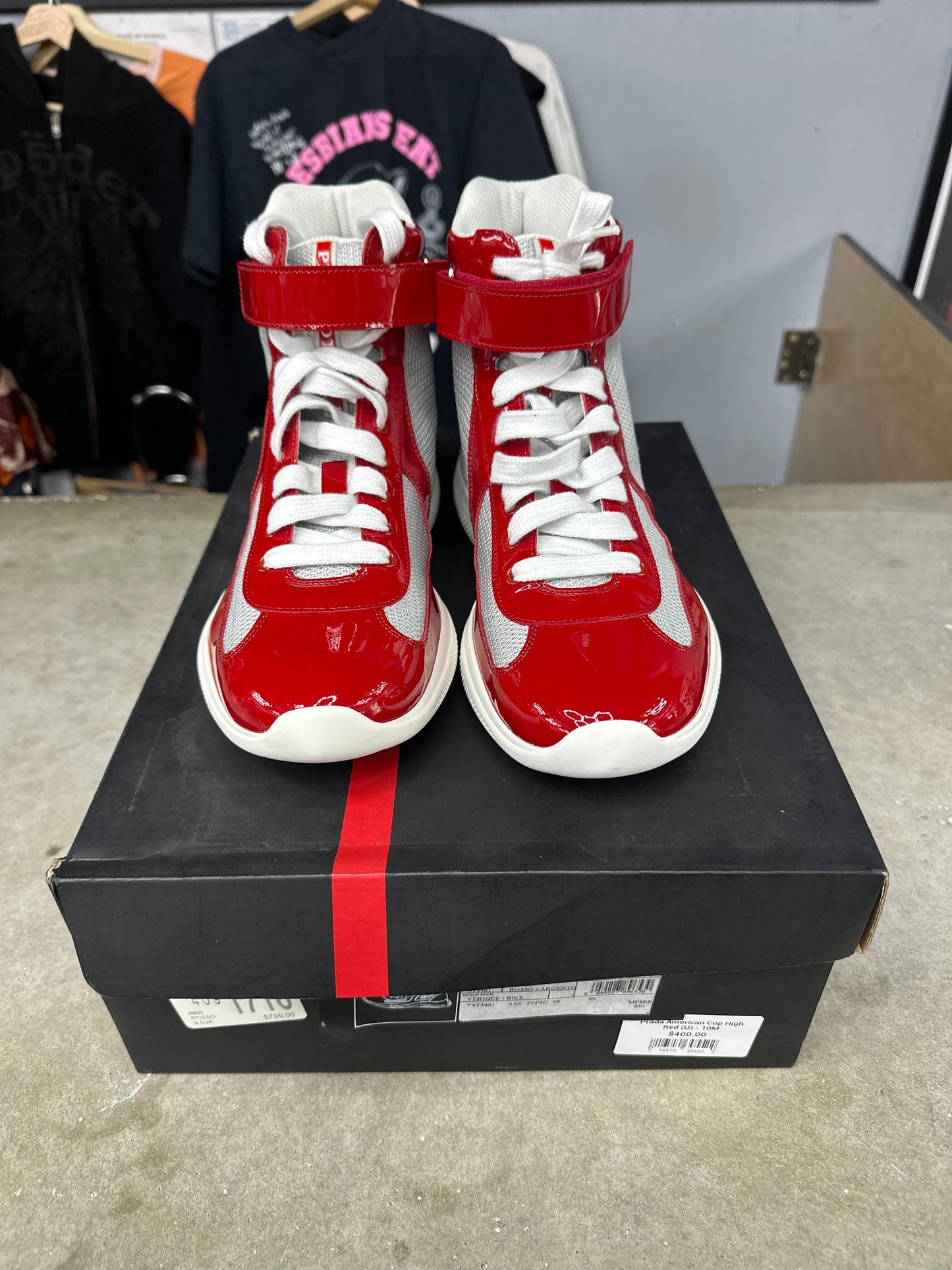Prada American Cup High Red (U) - 10M