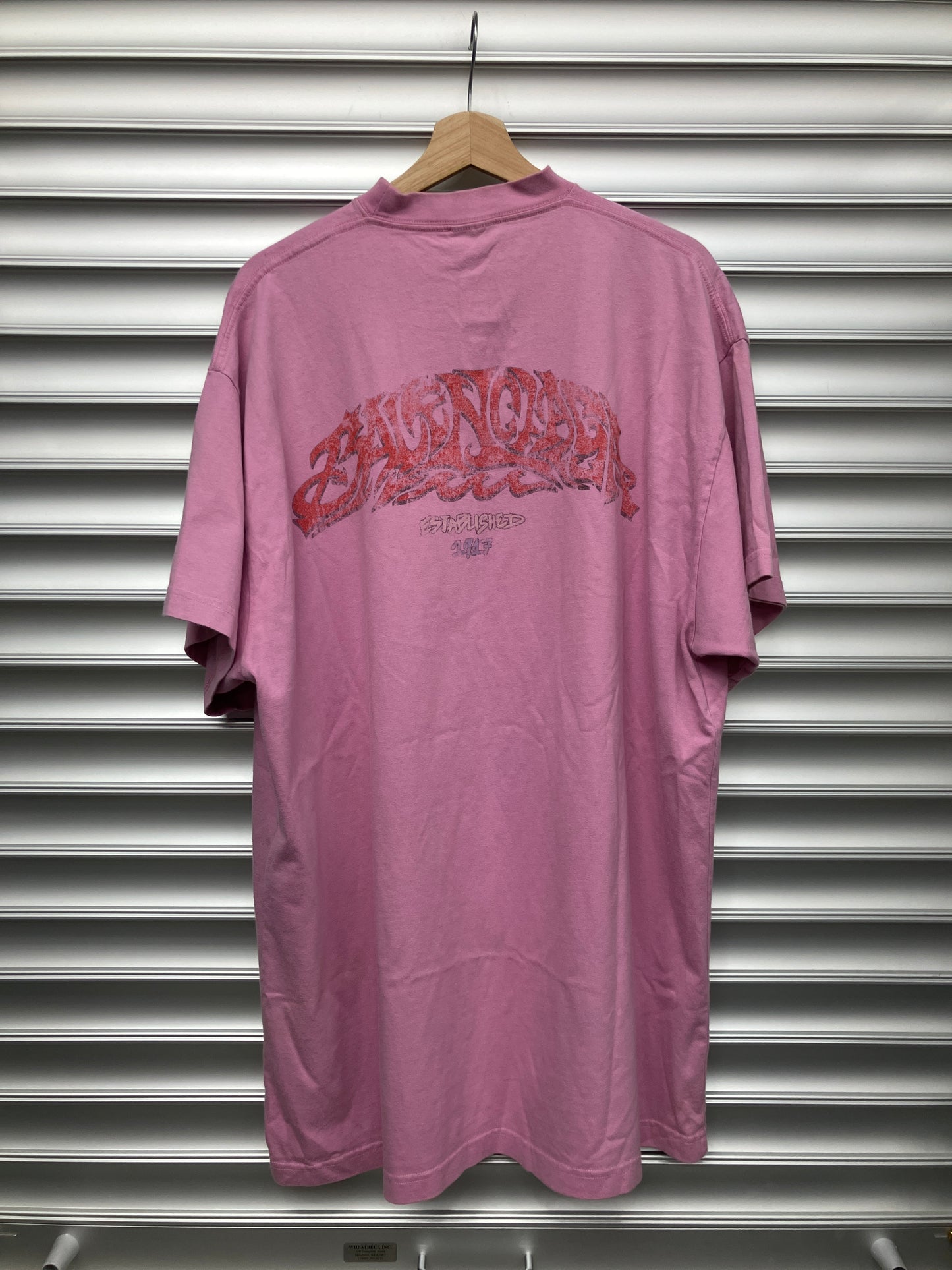 Balenciaga Pink Tee - 2
