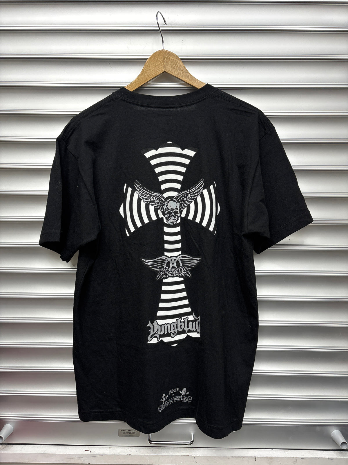Chrome Hearts Foti Zebra Cross Tee - L **