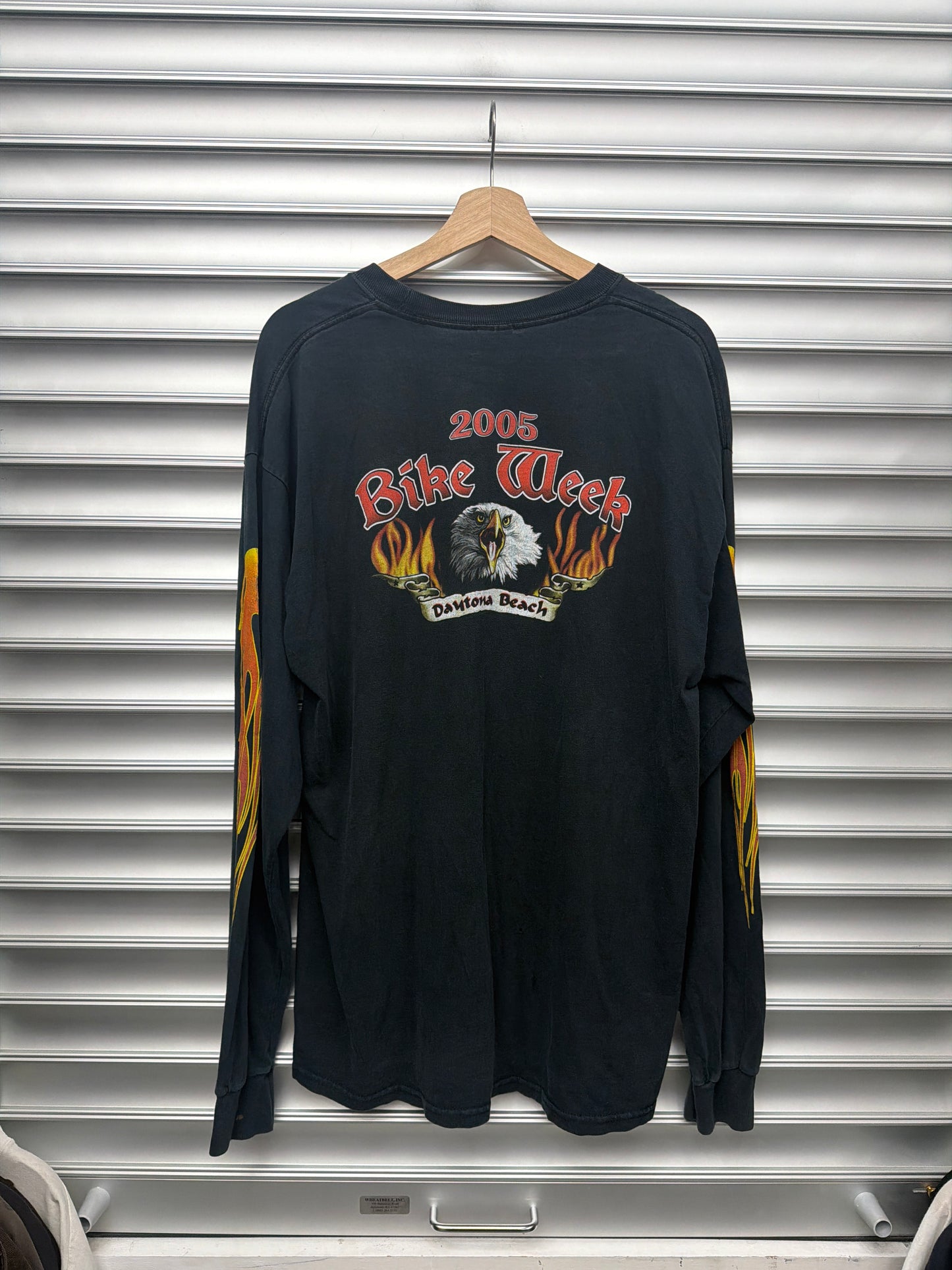 Vintage Bike Week Flame Tee - XL