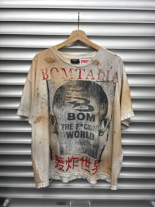Abominable Distressed Mudwash Tee - L