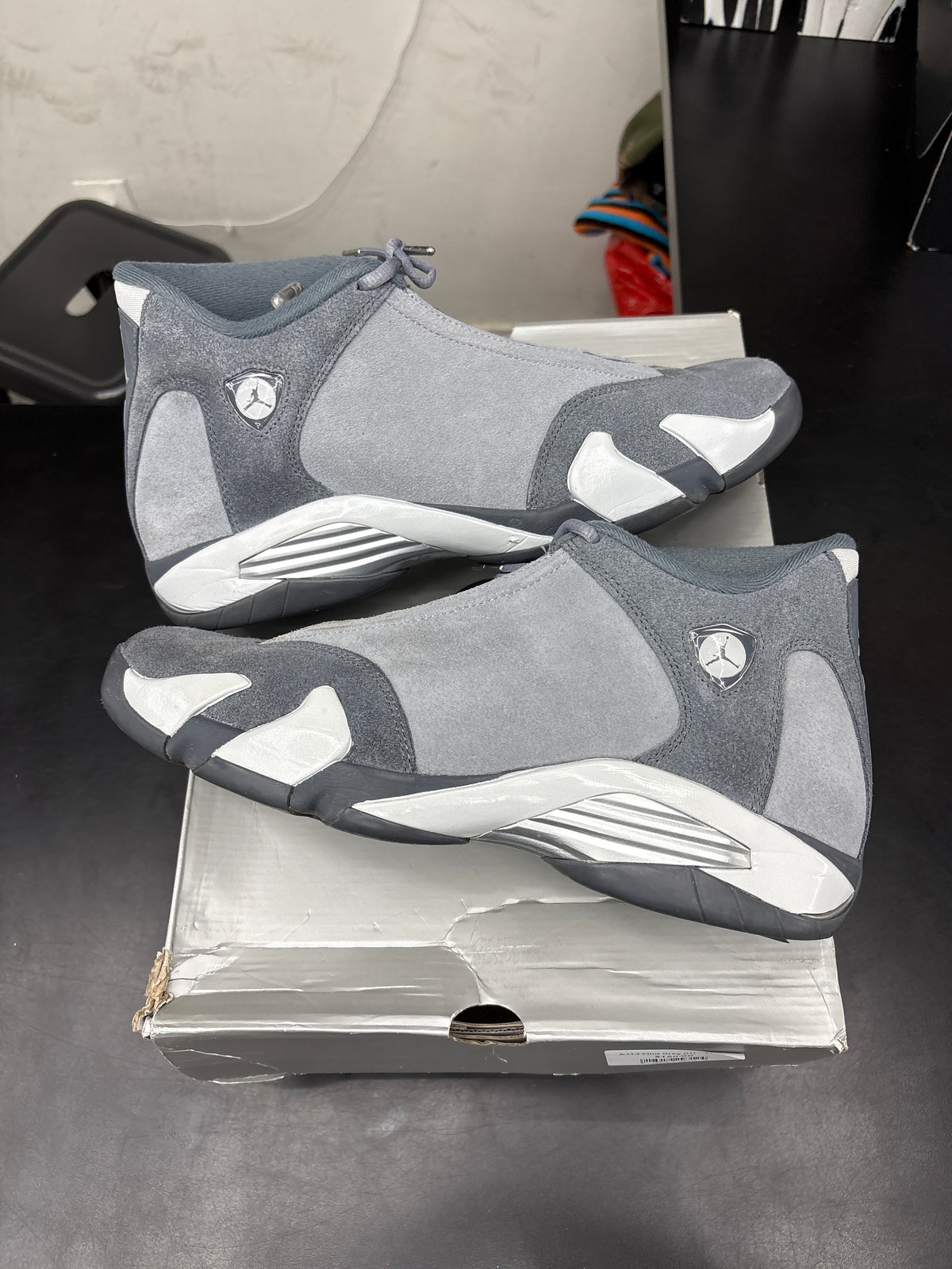 AJ14 Flint Grey (U) - 12M**