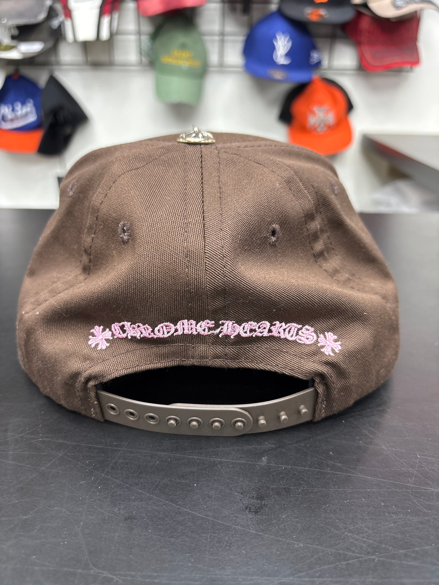 Chrome Heart Brown/Purple CH Hat