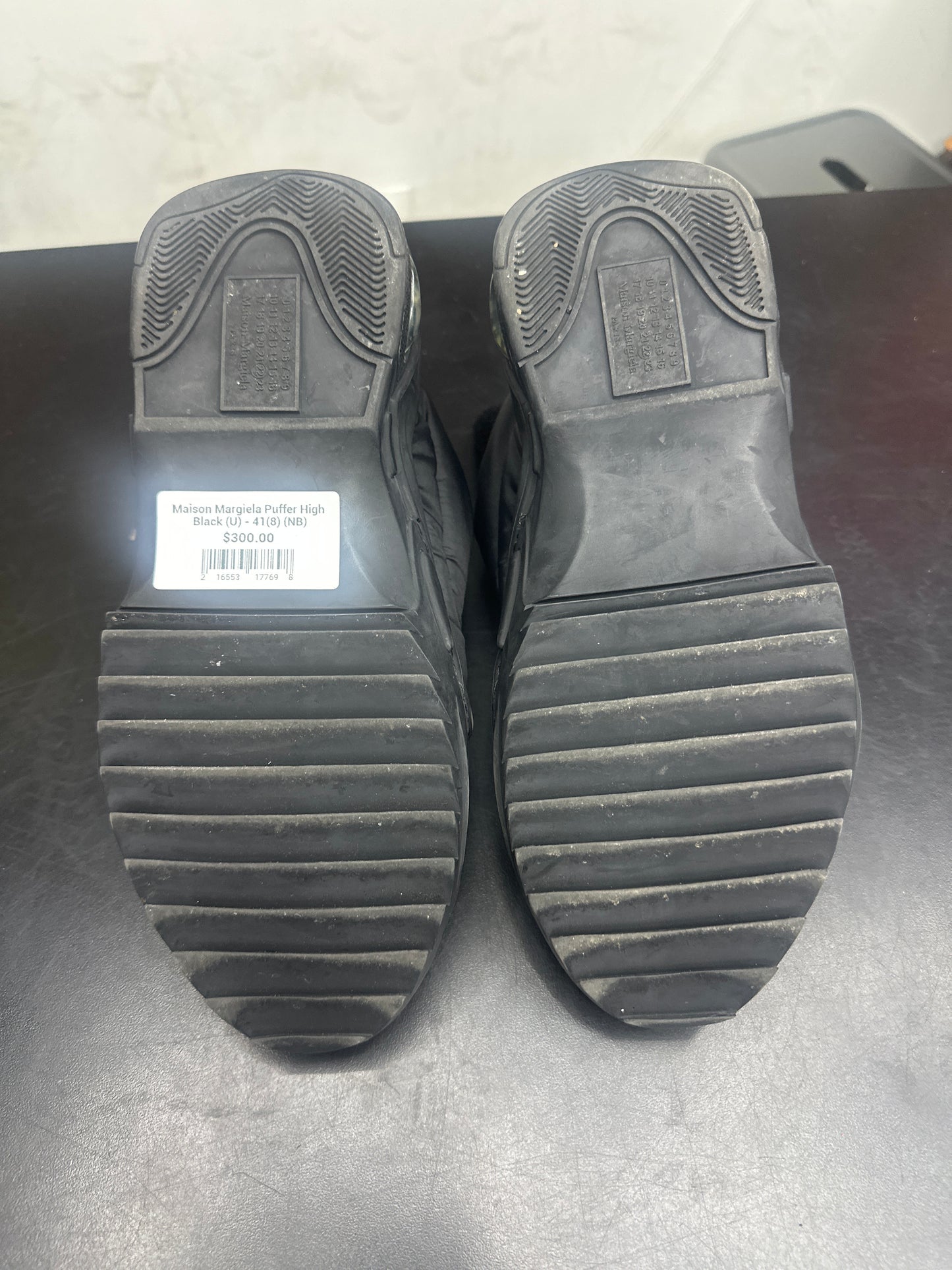 Maison Margiela Puffer High Black (U) - 41(8) (NB)