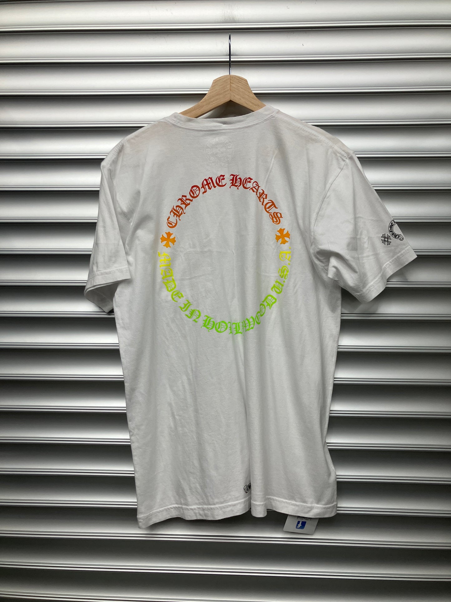 Chrome Hearts Rainbow Hollywood Tee - L