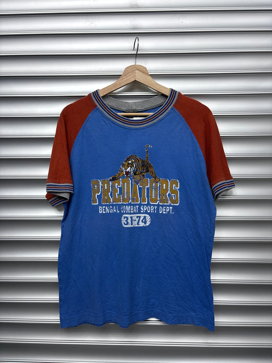 D&G Predators Tiger Color Block Tee - XL **