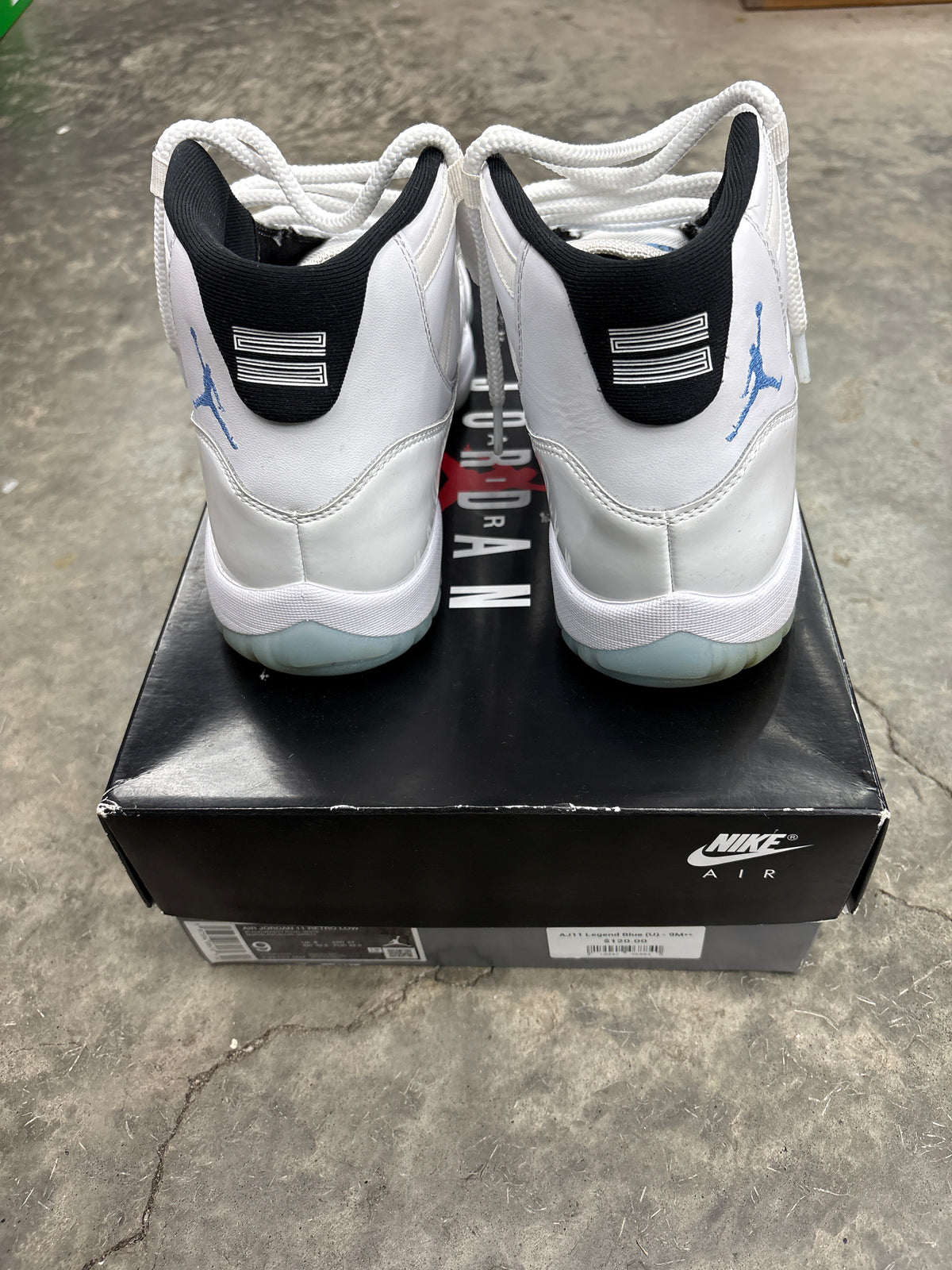 AJ11 Legend Blue (U) - 9M**