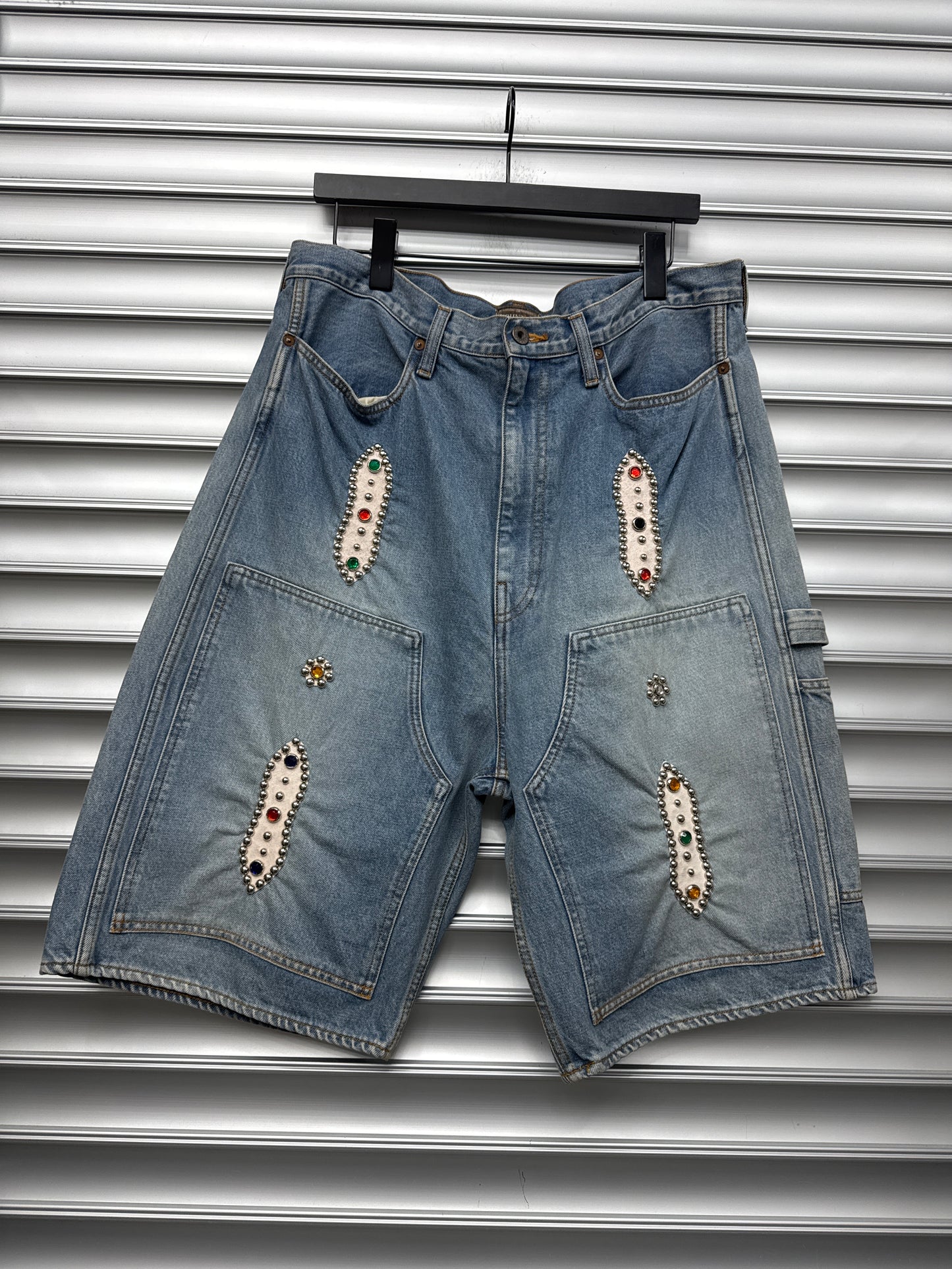 Kapital Jewel Denim Shorts - 38**