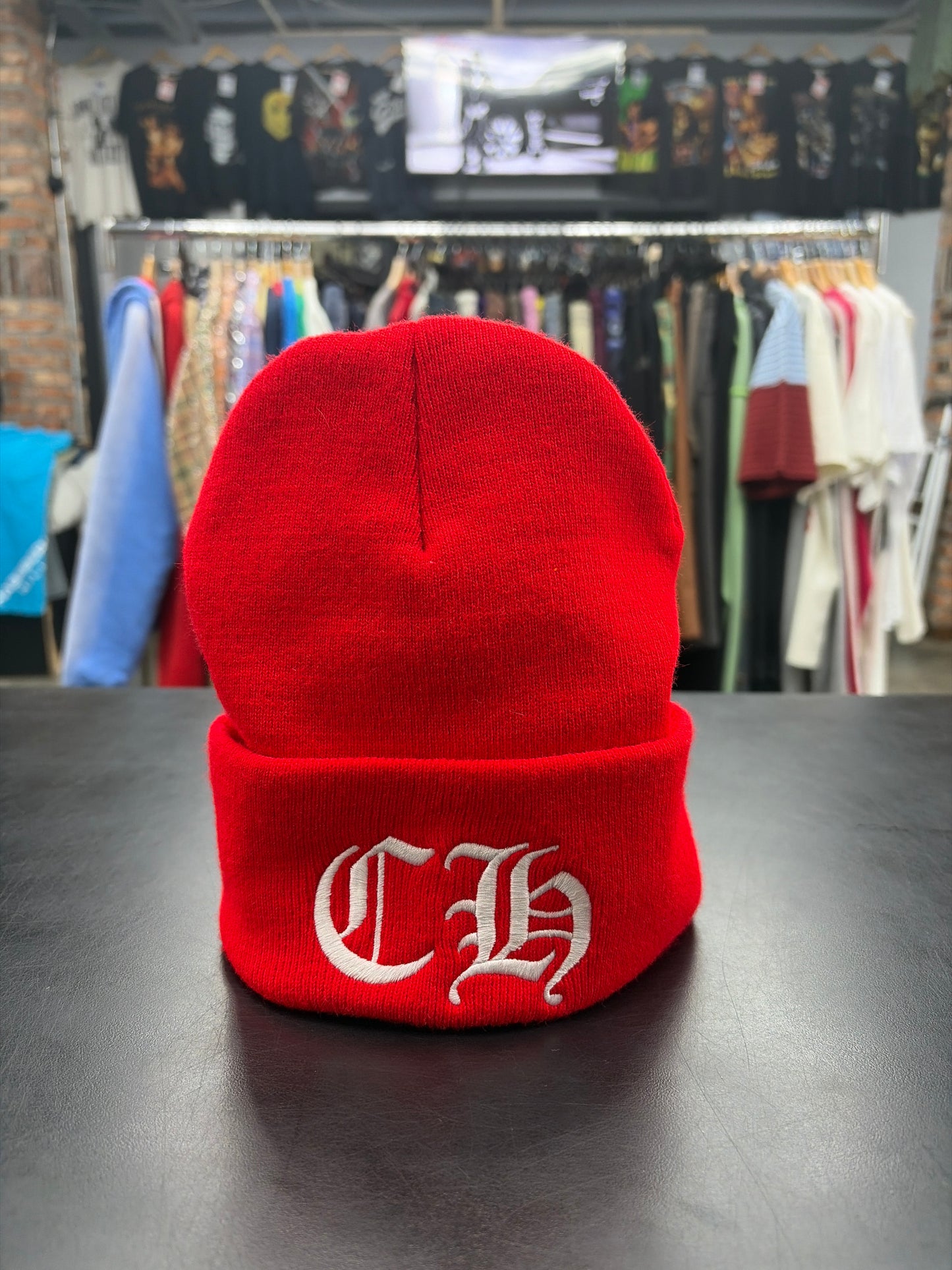 Red CH Beanie**