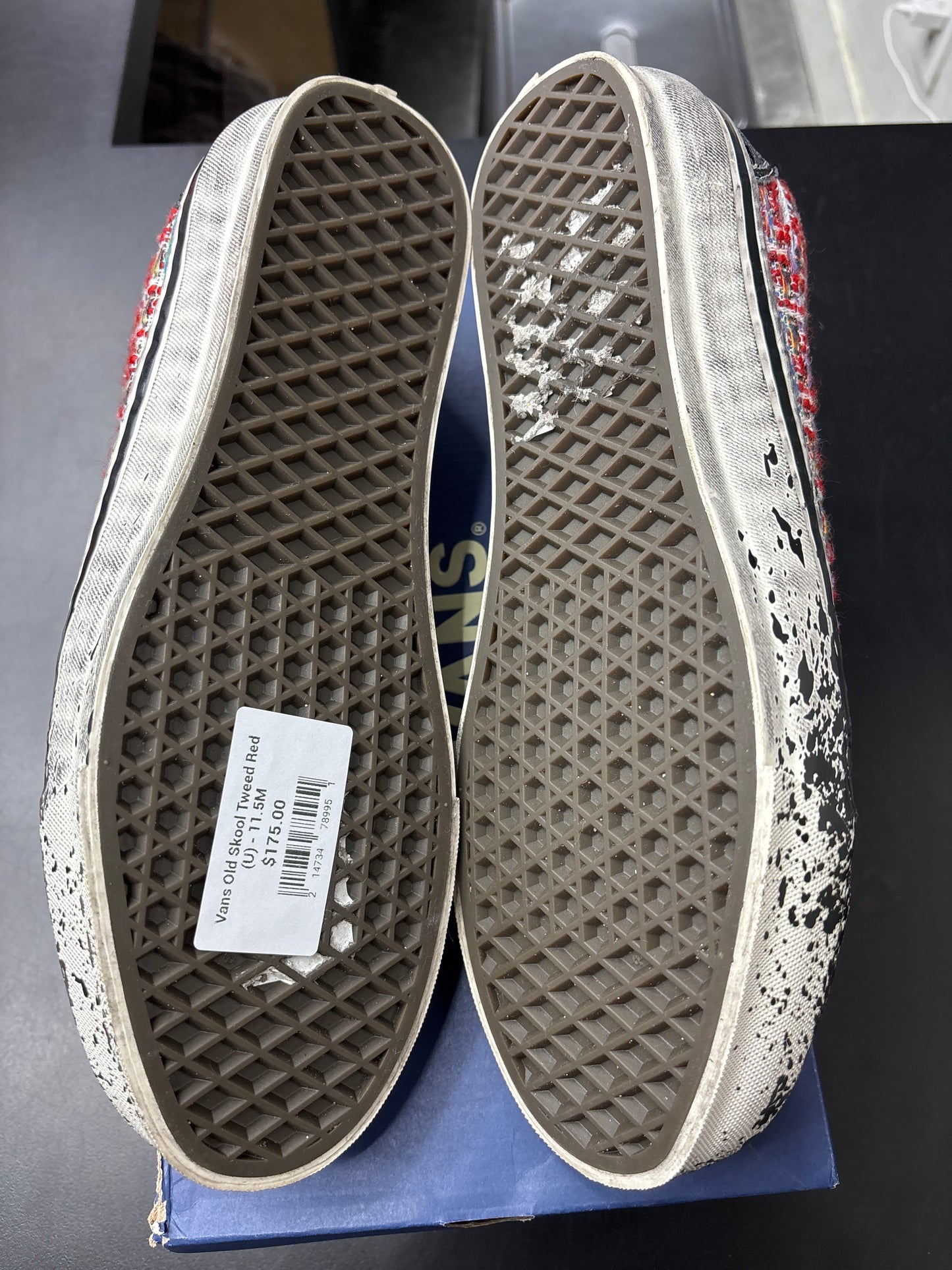 Vans Old Skool Tweed Red (U) - 11.5M