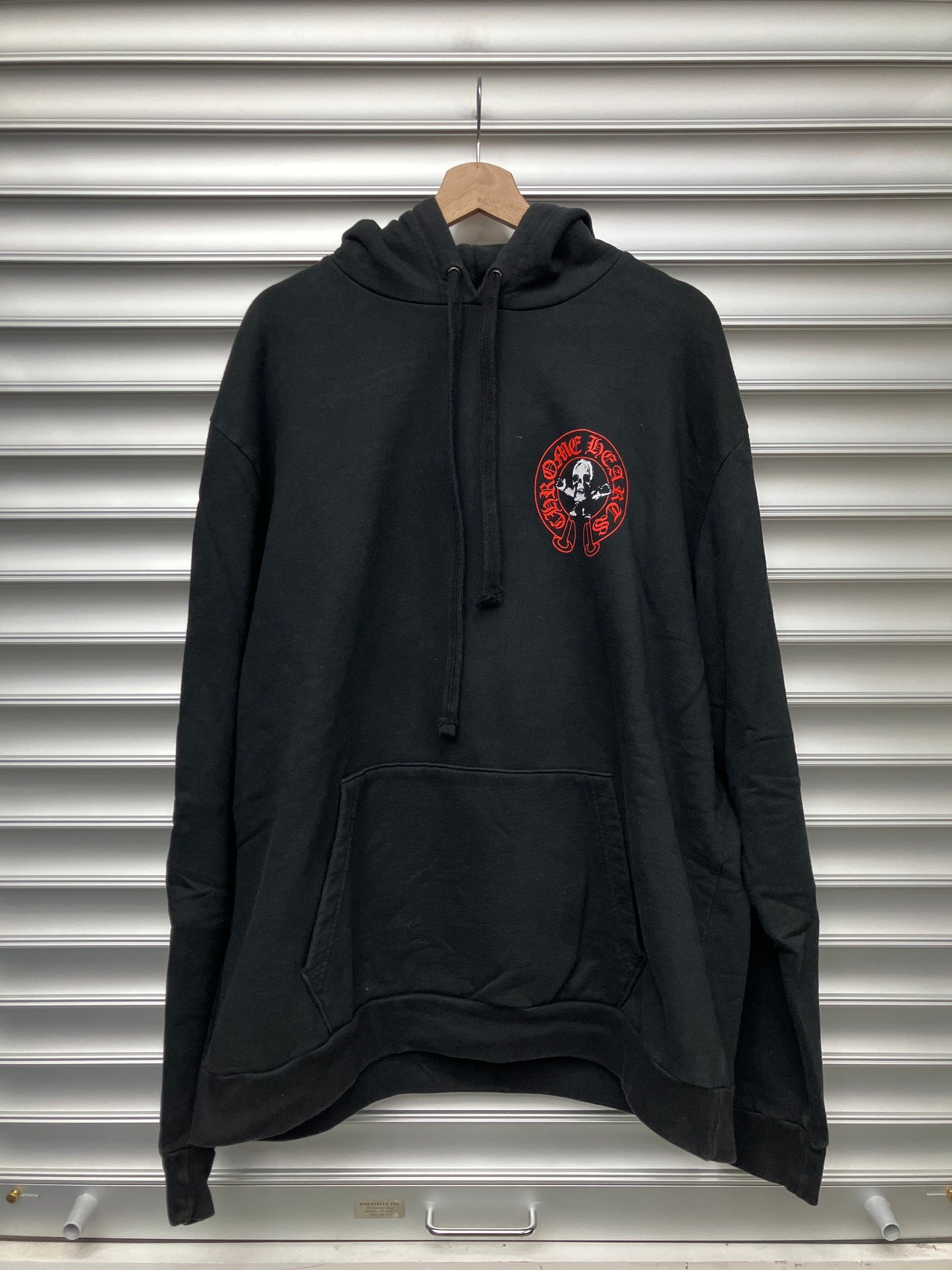 Chrome Hearts Foti Black Hoodie - L