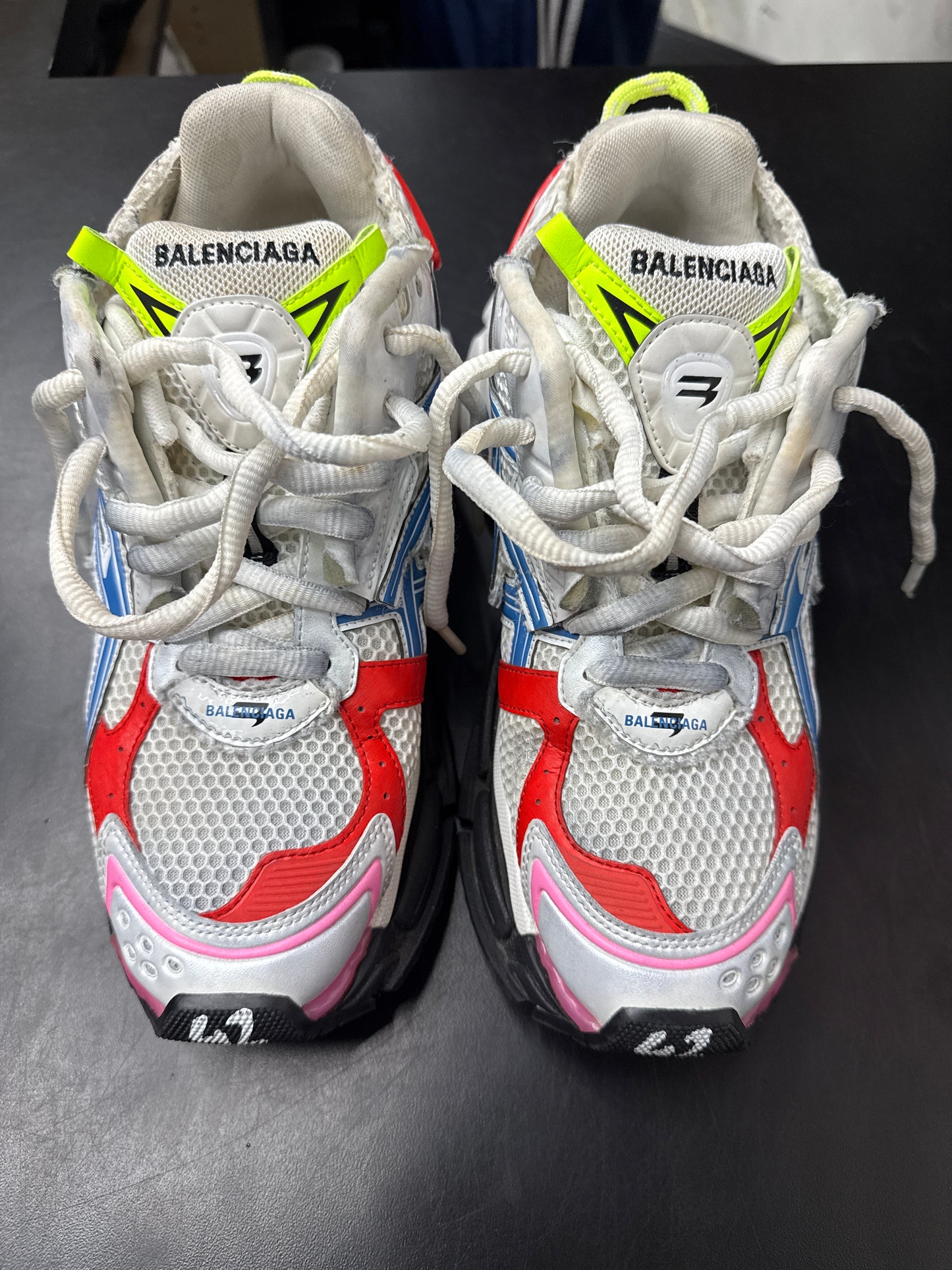 Balenciaga Runner Multi Color White (U) - 42(9) (NB)**