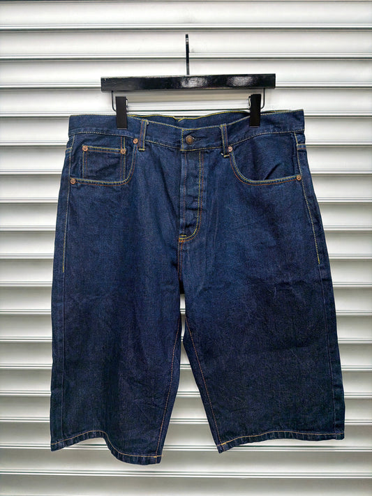 Evisu Tiger Stripe Raw Shorts - 36