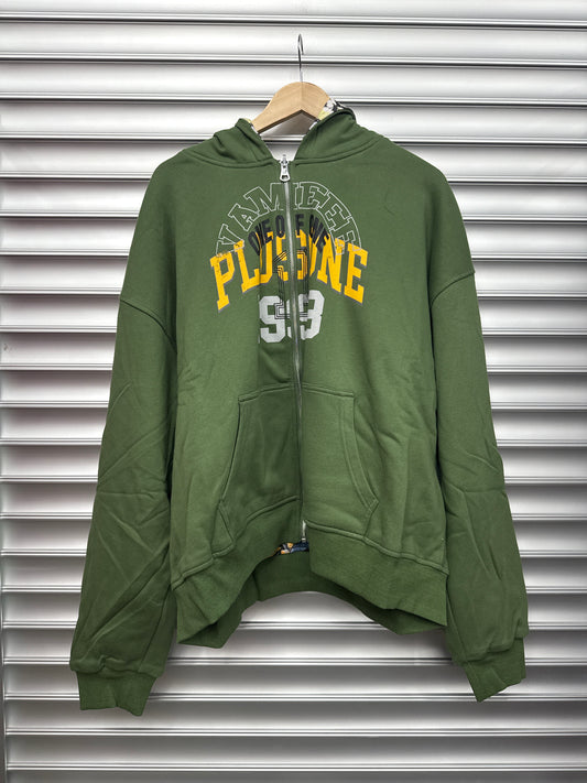 Plus One Reversible Zip Up
