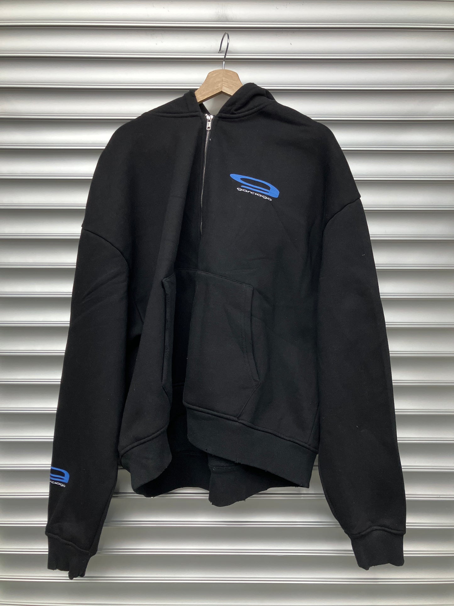 Garciaga Blk/Blue Zip Up - XL