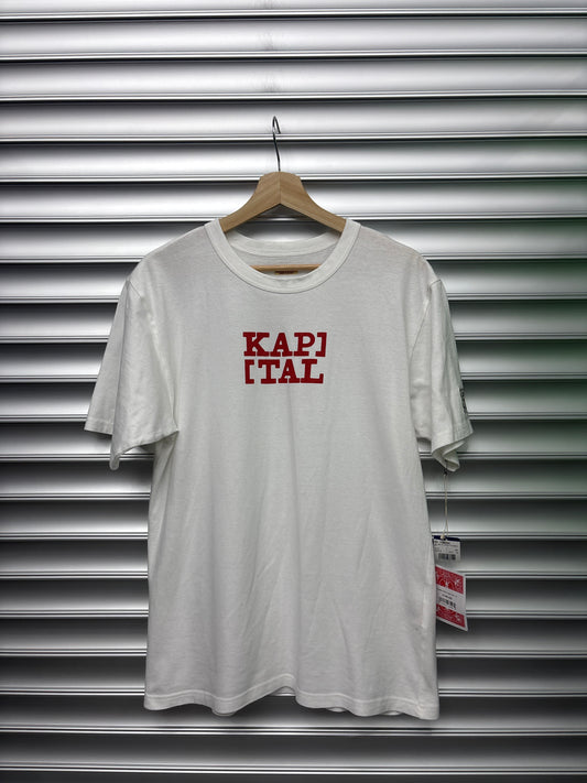Kapital Red Logo Tee - S