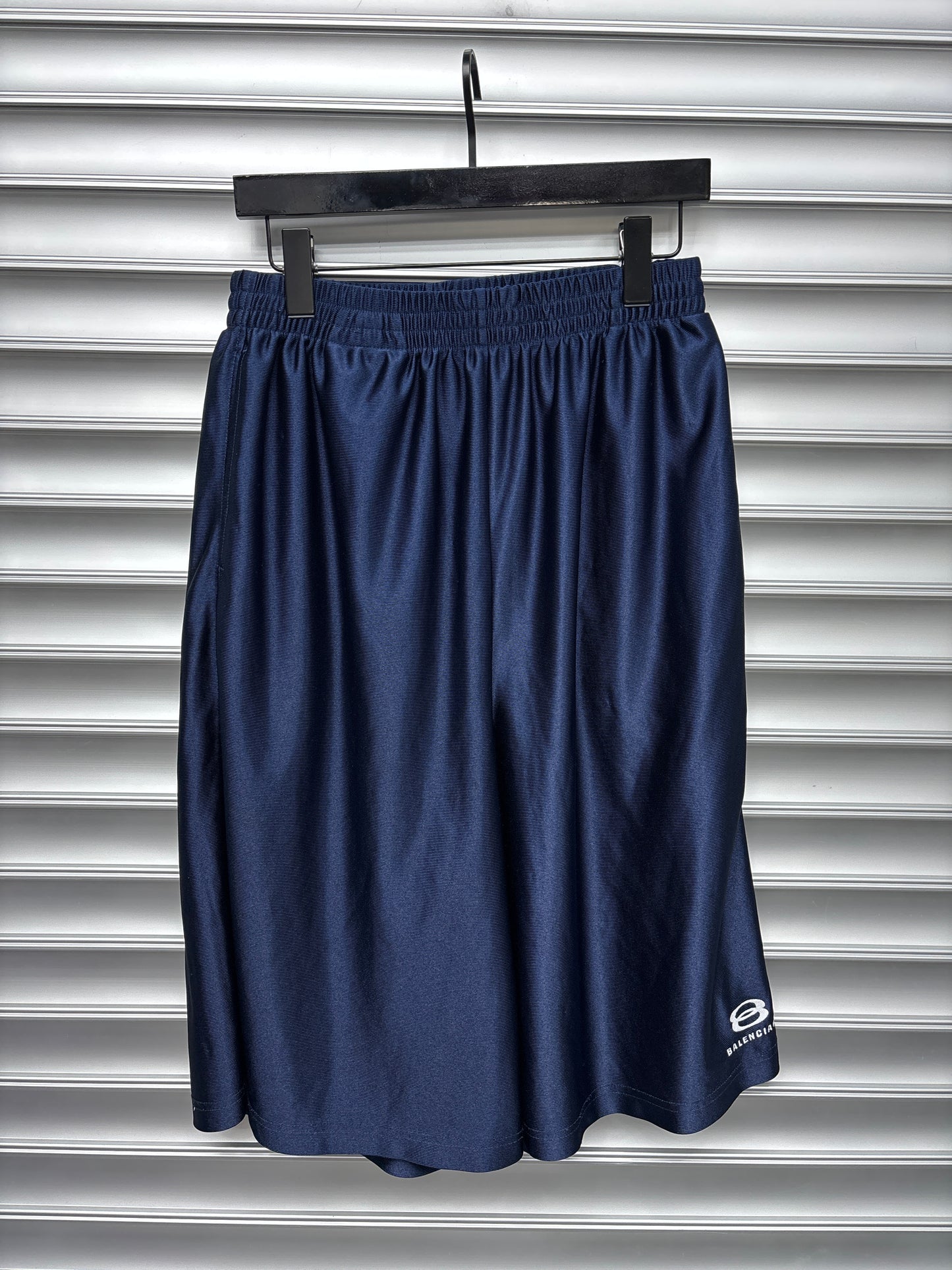 Balenciaga Navy Boxer Shorts - M