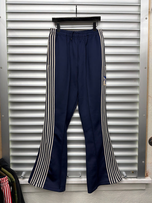 Raspberry Navy Stripe Trackpants - 3**