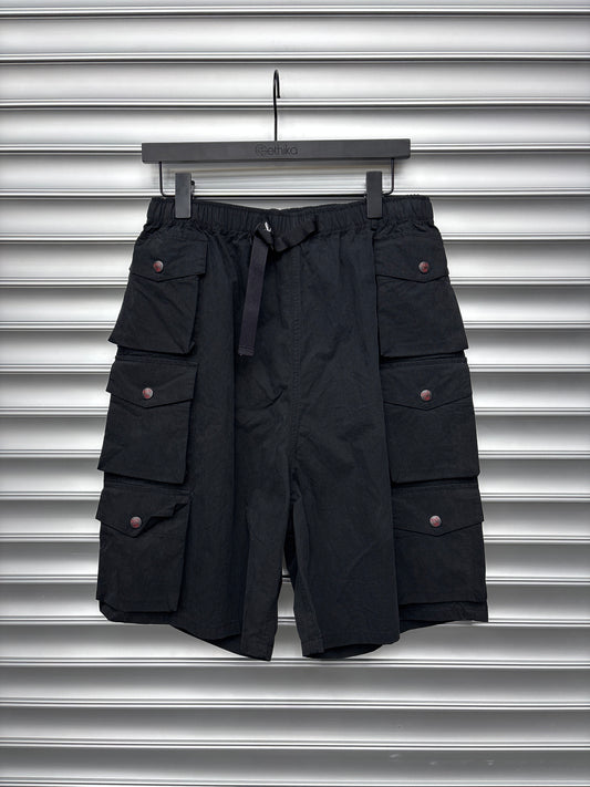 Kapital 6 Pocket Shorts Black - 4