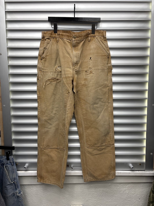 Vintage Carhartt Tan Double Knee - 38x32**