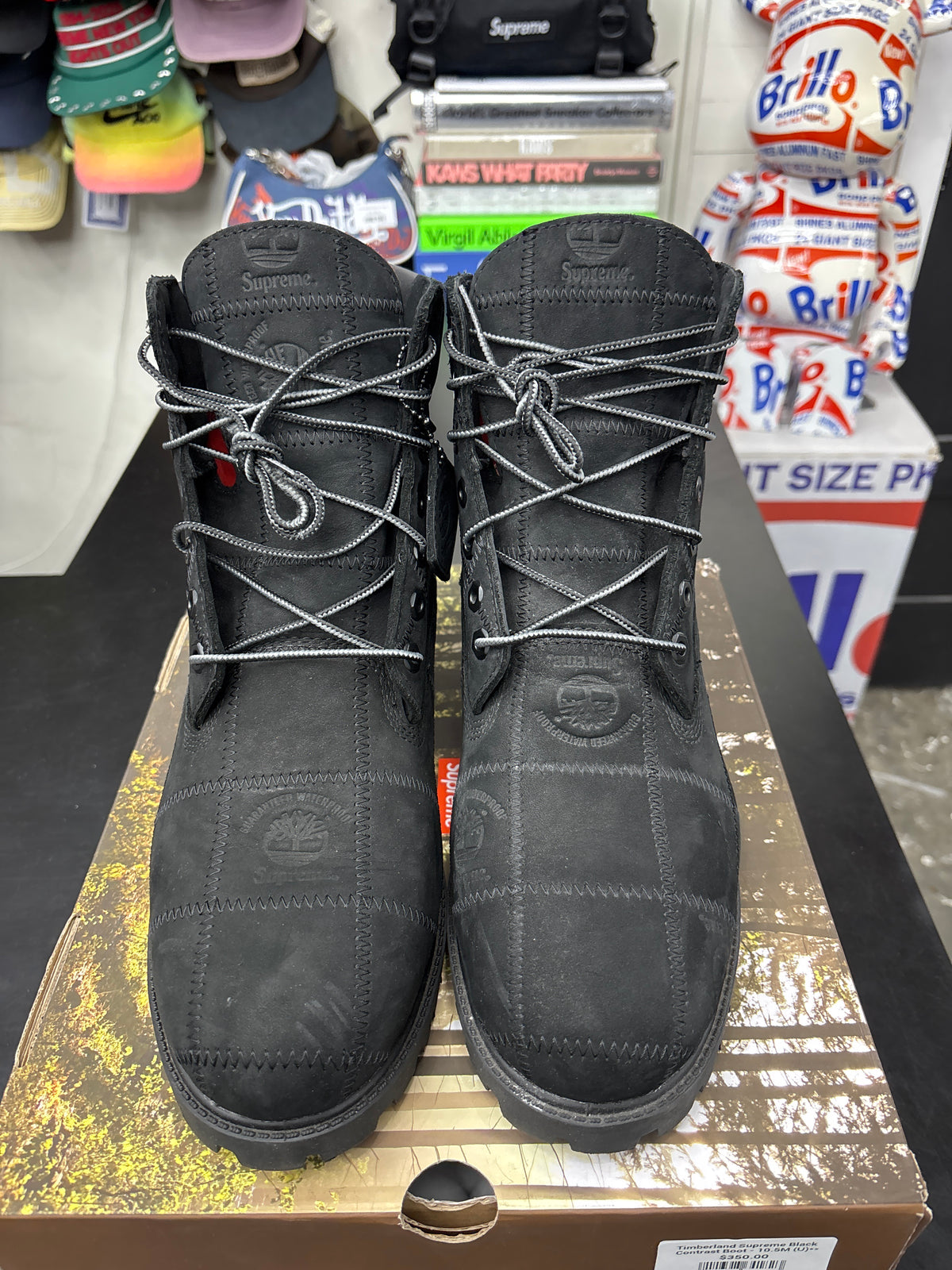 Timberland Supreme Black Contrast Boot - 10.5M (U)**