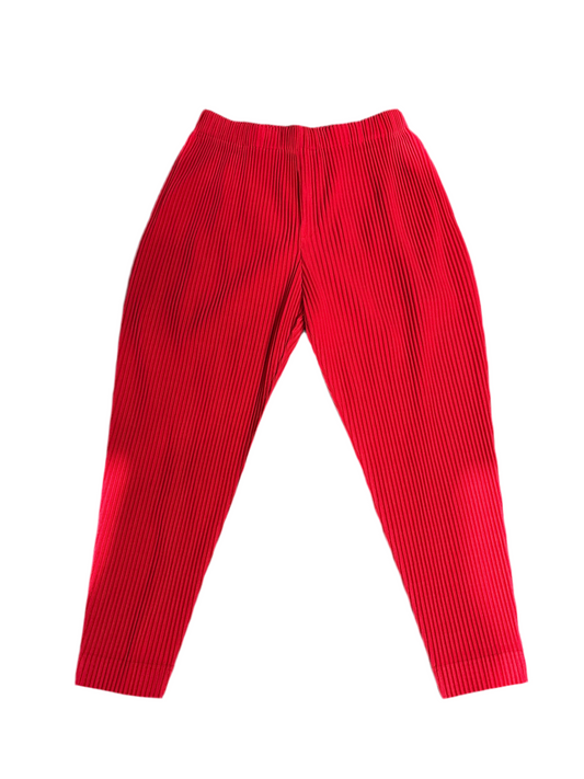 Issey Miyake Red Pants