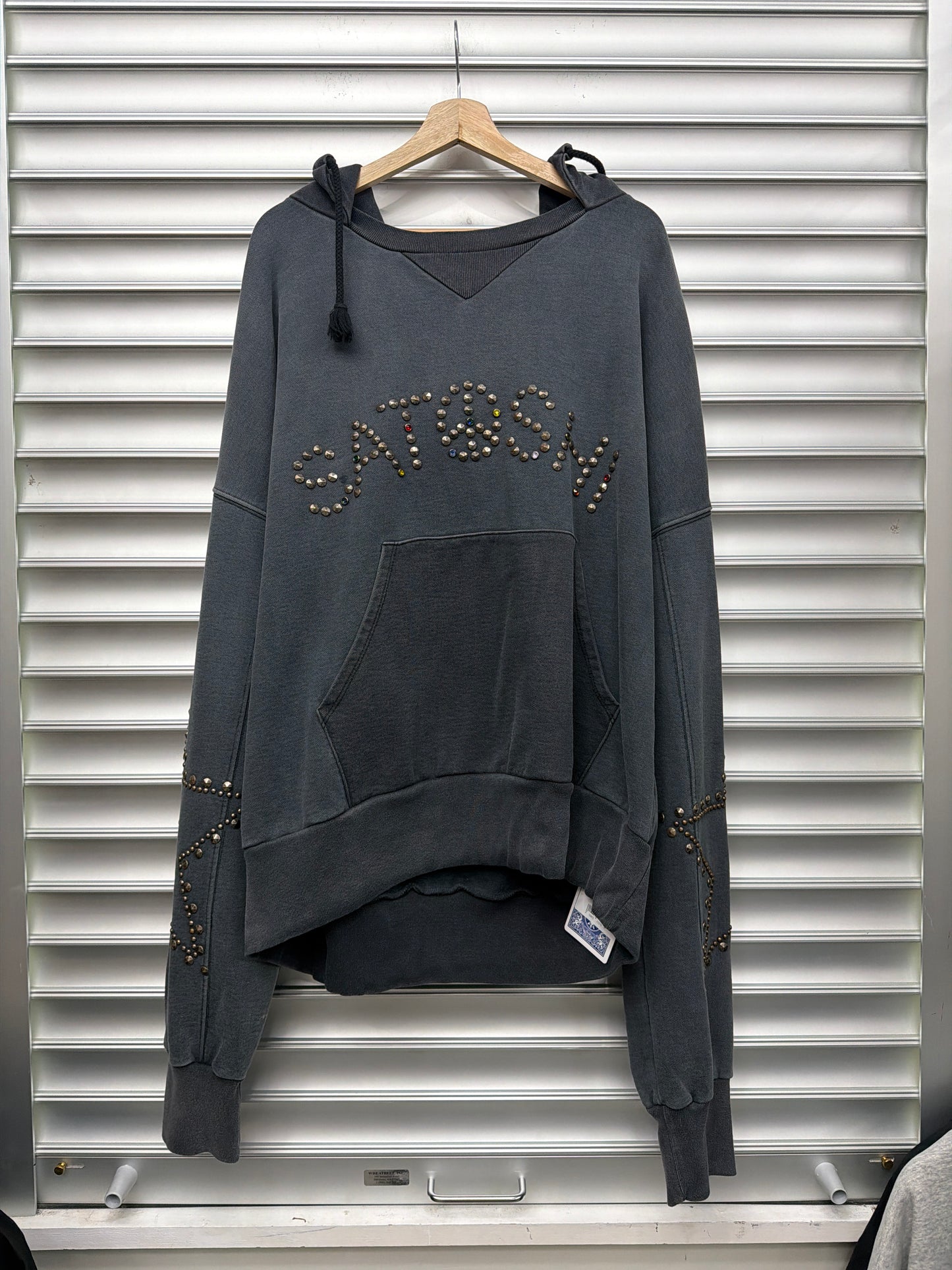 Satoshi Nakamoto Studded Afterhood - XL