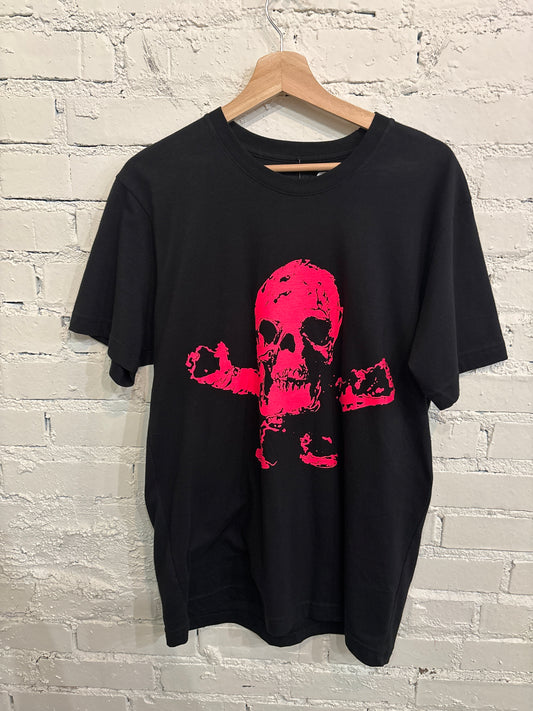 Brand New Black Pink Chrome Hearts FOTI Tee - M