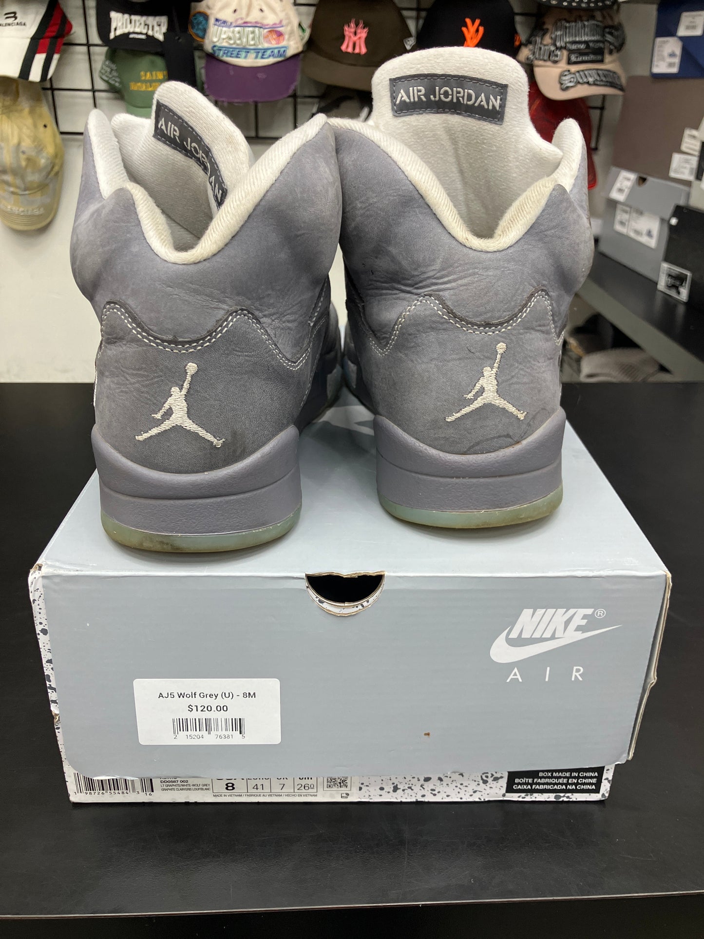 AJ5 Wolf Grey (U) - 8M