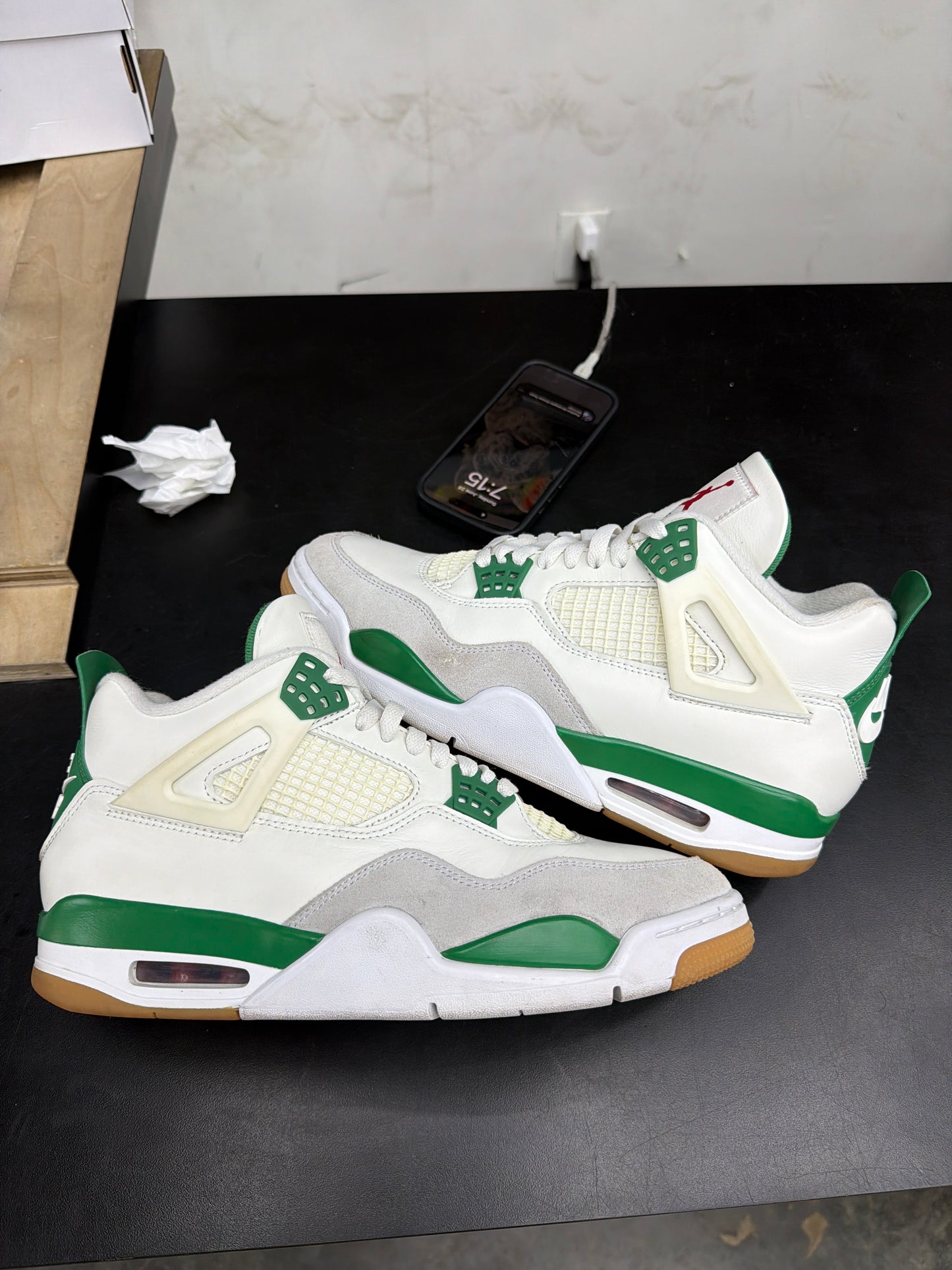 AJ4 SB Pine Green (U) - 9.5M (NB)