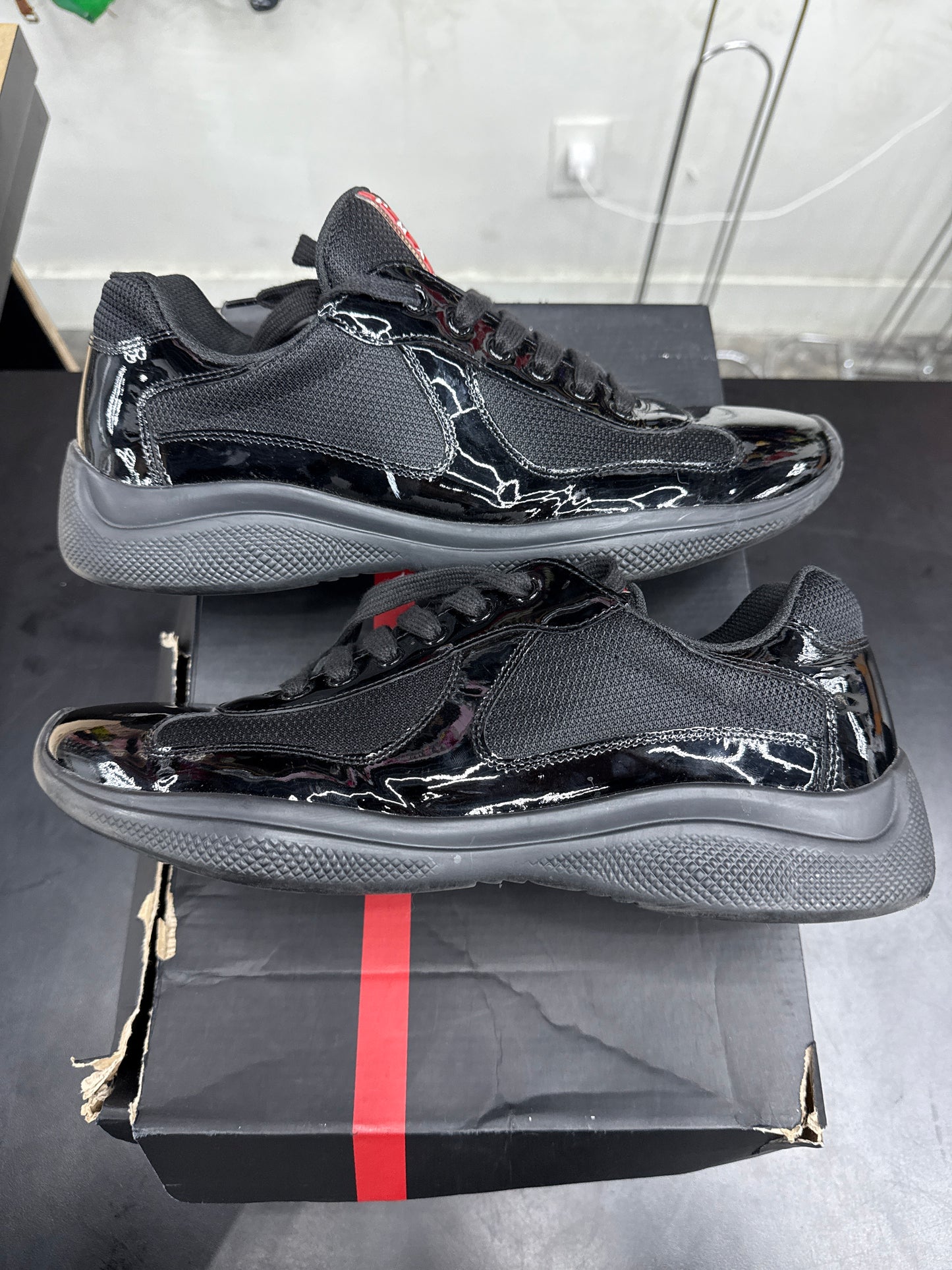 Prada American Cup Patent Leather (U) - 12M