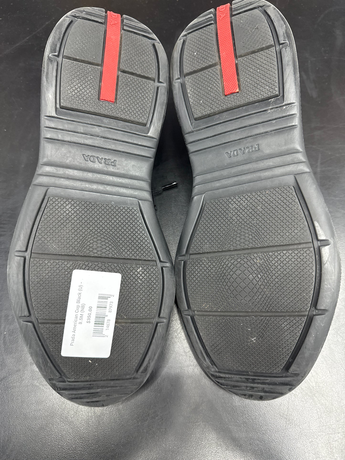 Prada American Cup Black (U) - 8.5M (NB)