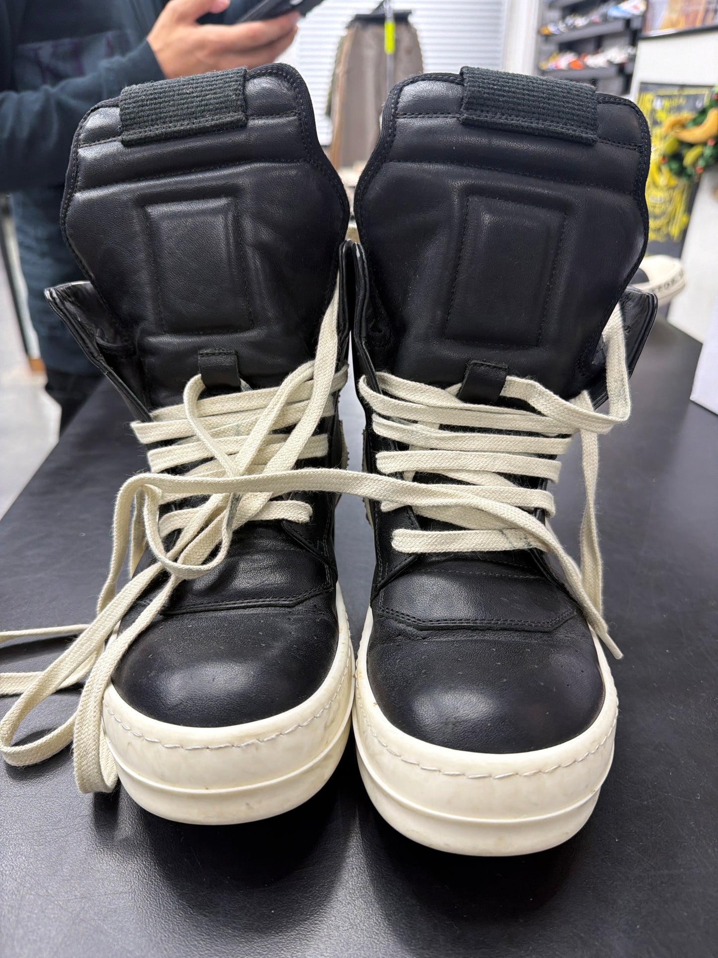 Rick Owen Geobasket Black (U) - 35.5 (NB)